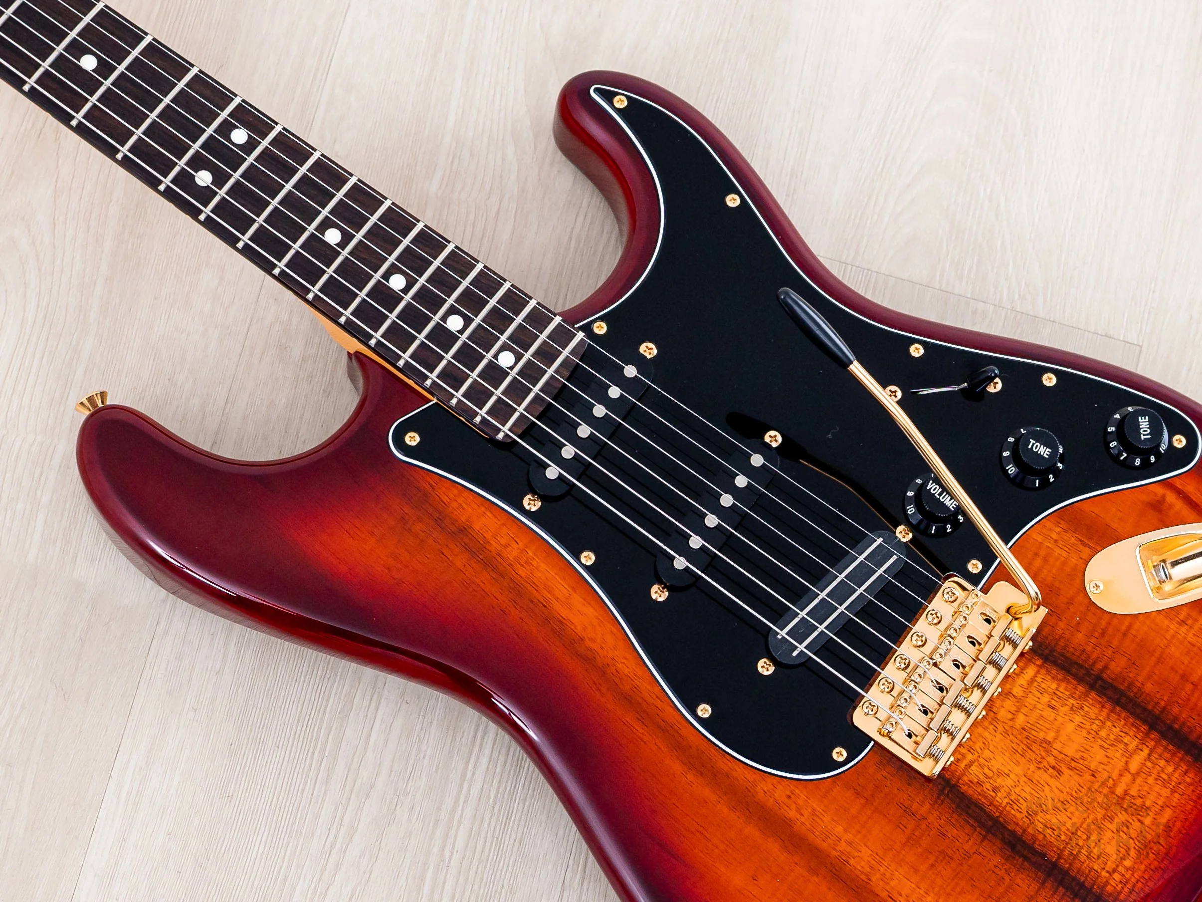 2013 Fender Stratocaster ST62G/ASH KOA SSH Superstrat, Japan MIJ - Image 7