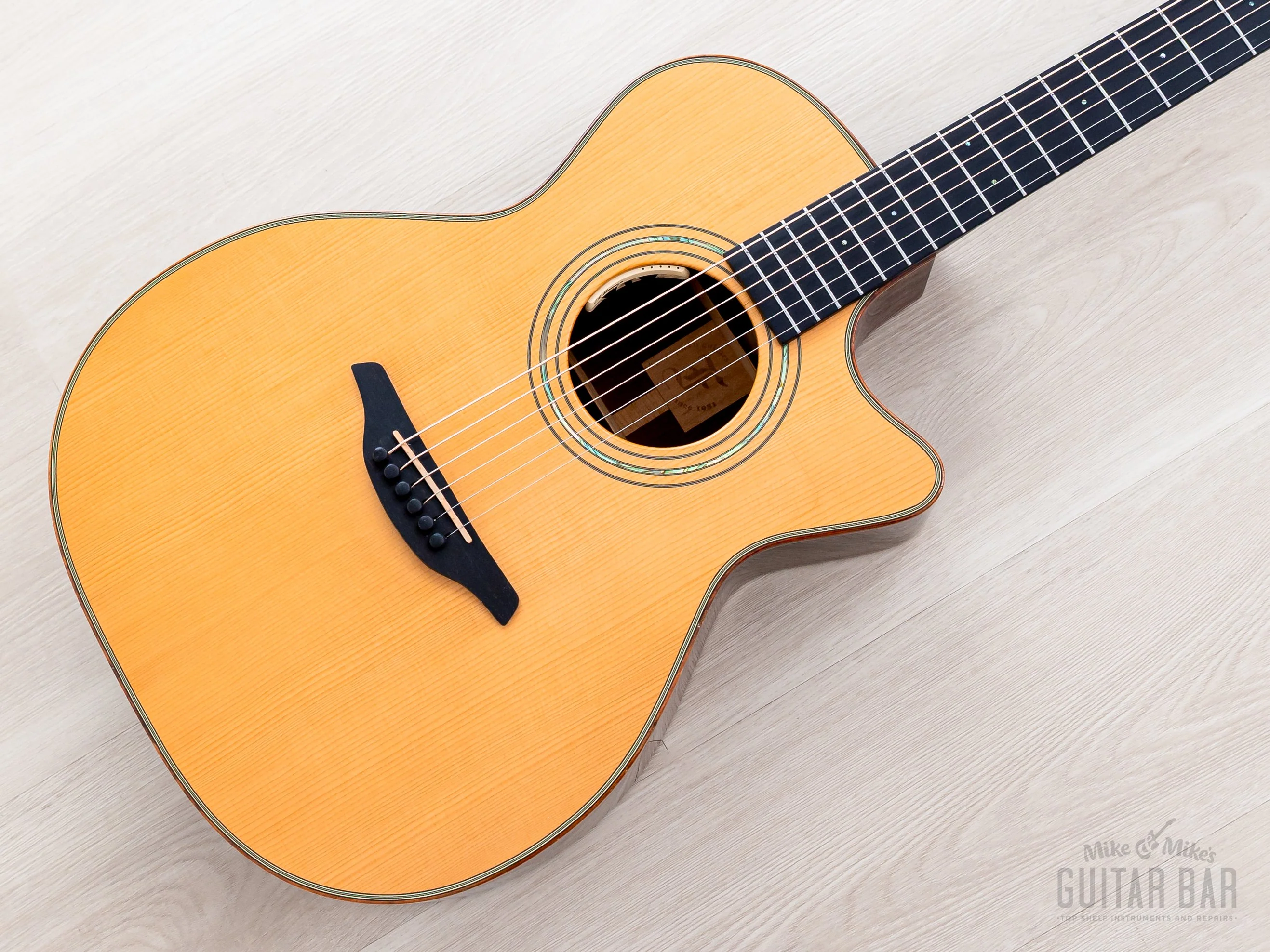 2013 Furch OM23-AGCT Cutaway OM Acoustic Electric Guitar, Adirondack Spruce + Madagascar Rosewood w/ Case, Tags