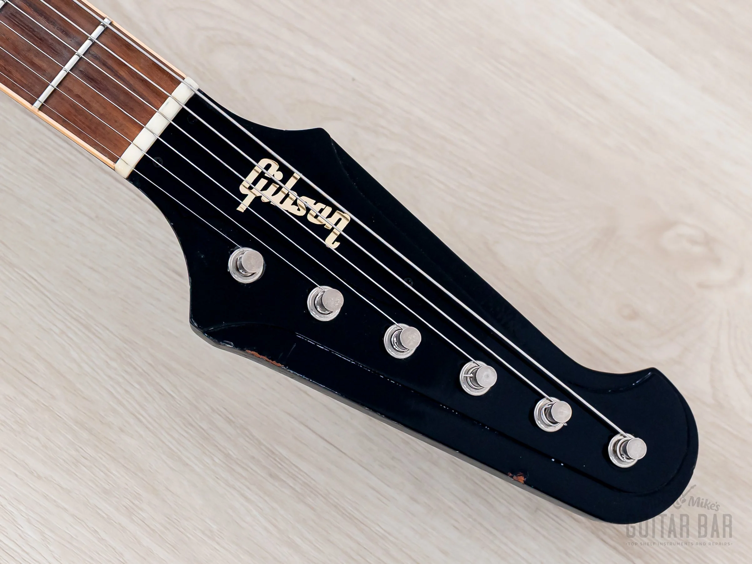 2013 Gibson Firebird V Reverse Body Ebony w/ Case & Hangtags - Image 4