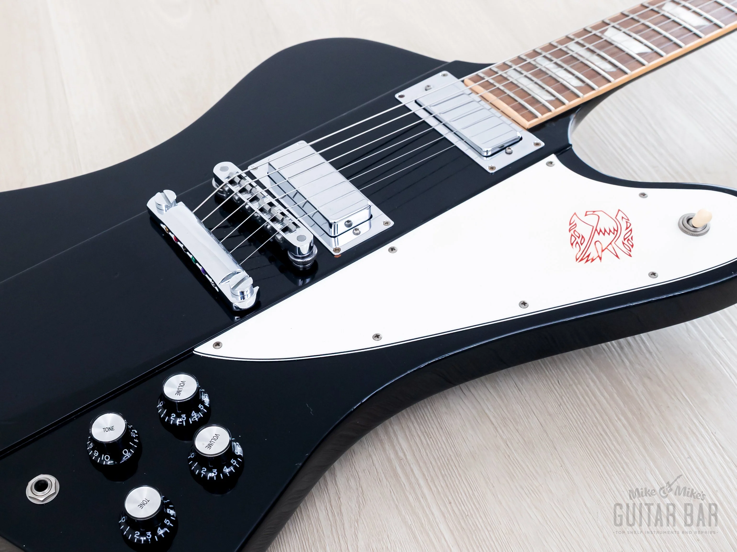 2013 Gibson Firebird V Reverse Body Ebony w/ Case & Hangtags - Image 6
