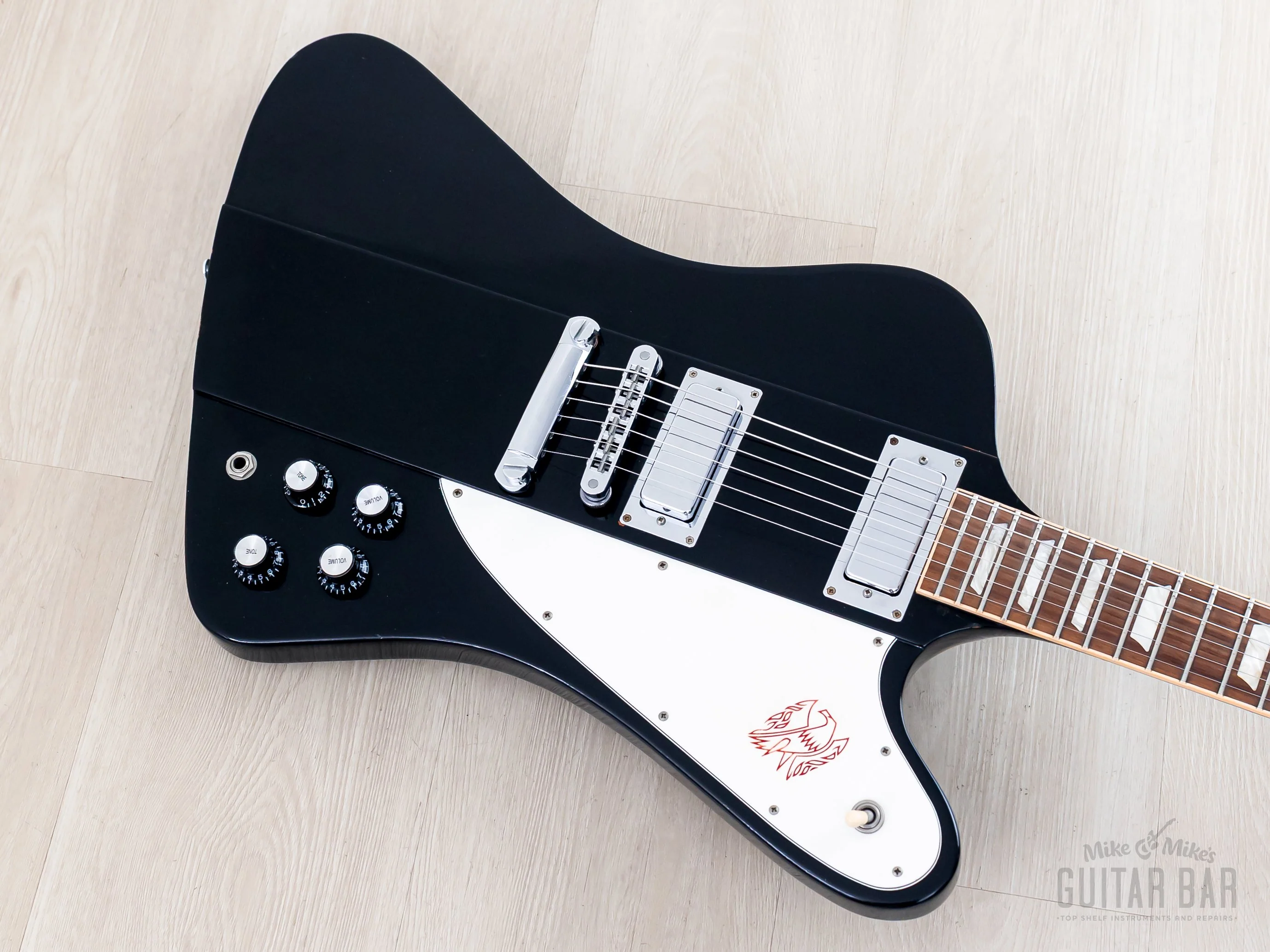 2013 Gibson Firebird V Reverse Body Ebony w/ Case & Hangtags - Image 8