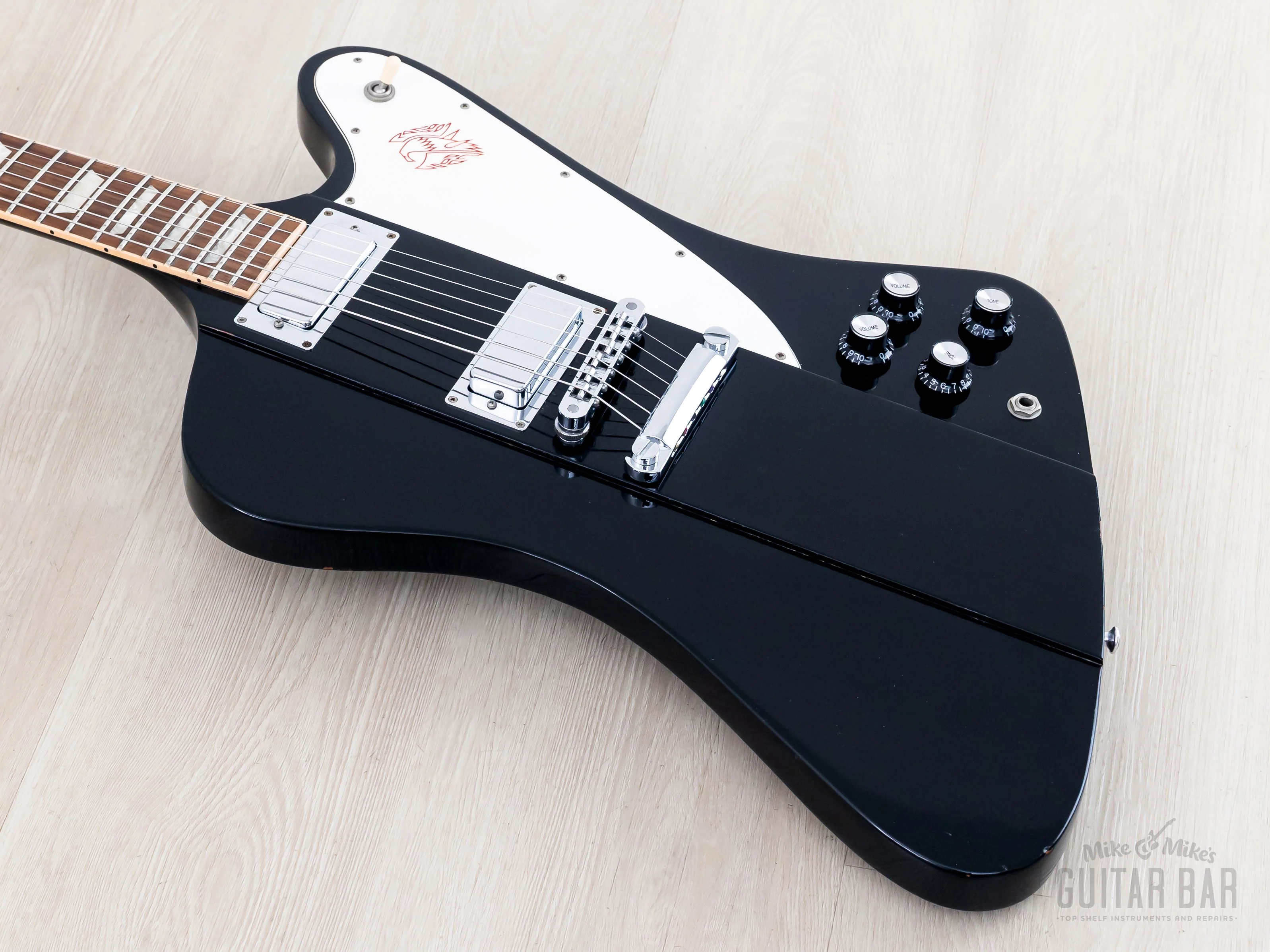 2013 Gibson Firebird V Reverse Body Ebony w/ Case & Hangtags - Image 9