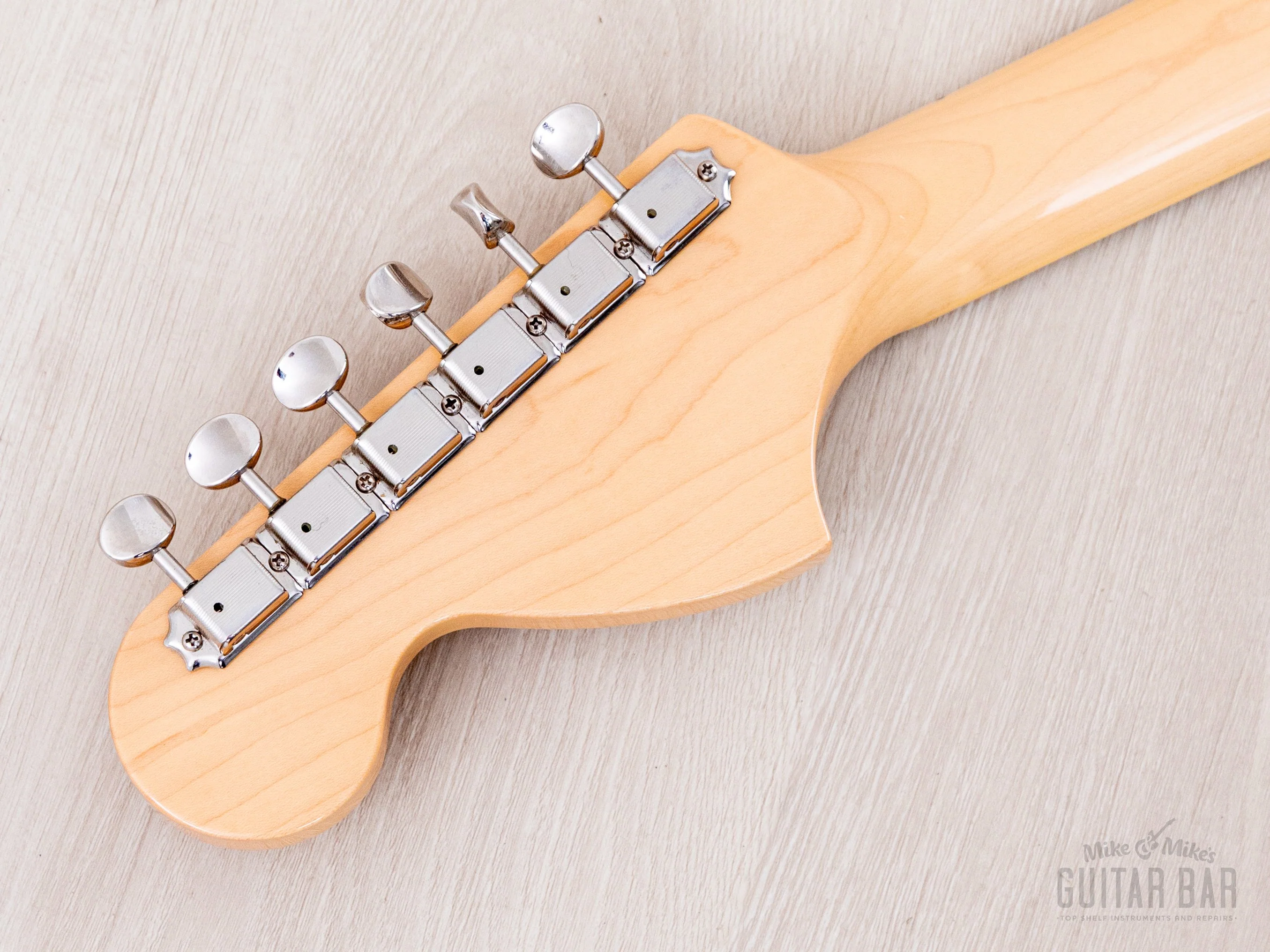2014 Fender Stratocaster ST/HO/3S Mahogany Semi-Hollow Sunburst w/ DiMarzio Area 61, Japan MIJ - Image 5