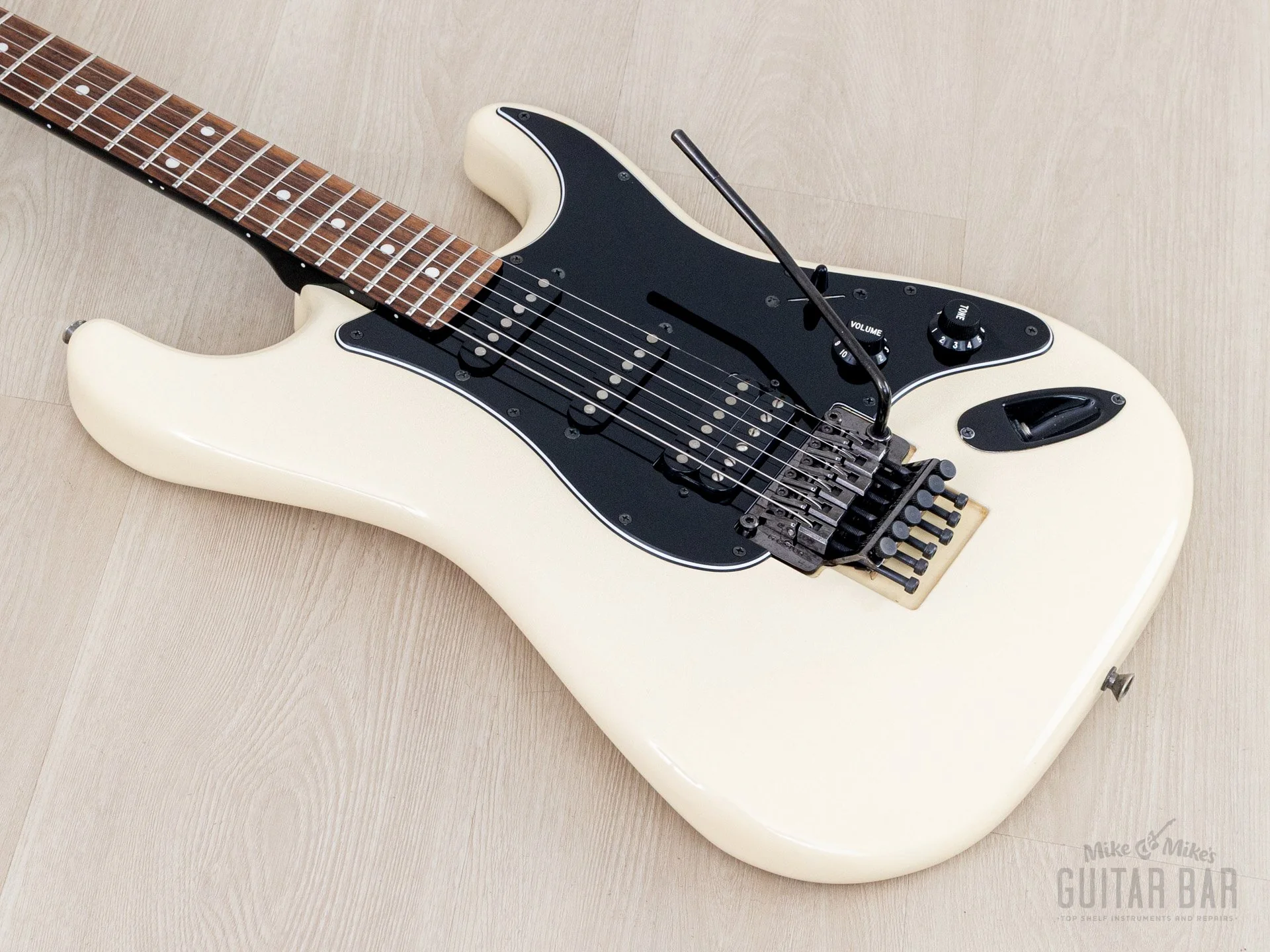 2014 Fender Stratocaster ST62-FR SSH Superstrat Vintage White w/ Floyd Rose, Japan MIJ - Image 10