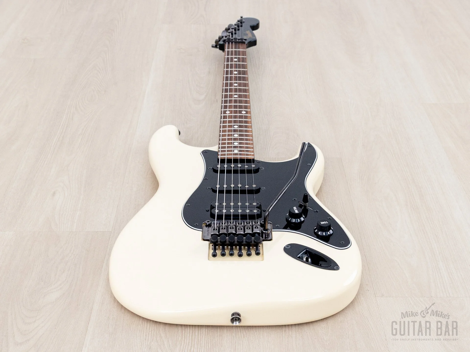 2014 Fender Stratocaster ST62-FR SSH Superstrat Vintage White w/ Floyd Rose, Japan MIJ - Image 11