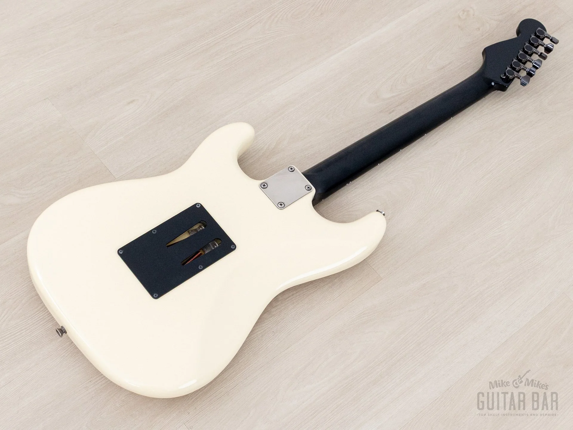 2014 Fender Stratocaster ST62-FR SSH Superstrat Vintage White w/ Floyd Rose, Japan MIJ - Image 14