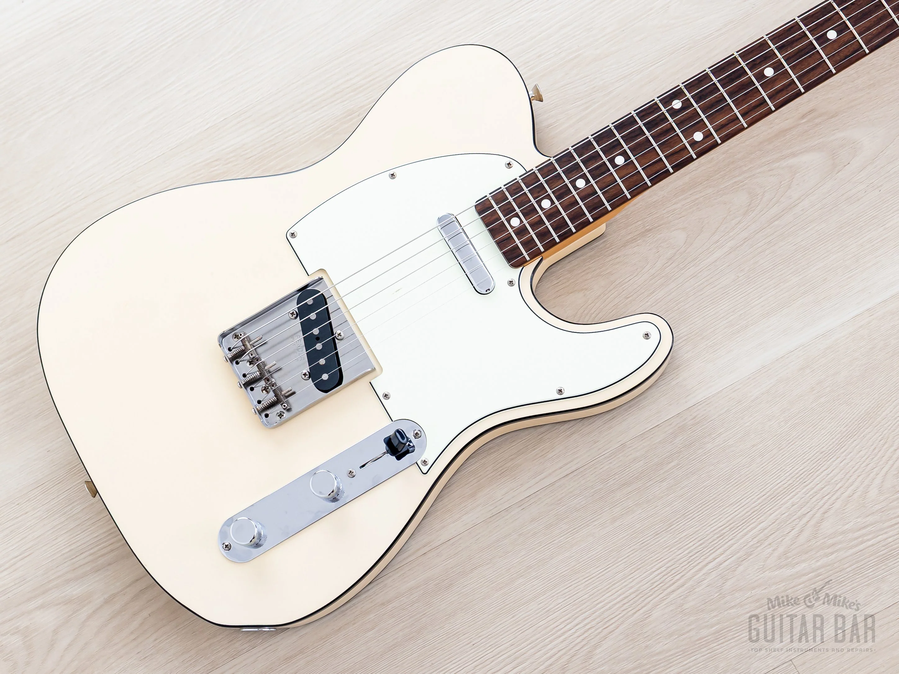 2014 Fender Telecaster Custom ‘62 Vintage Reissue TL62B Olympic White, Near-Mint, Japan MIJ