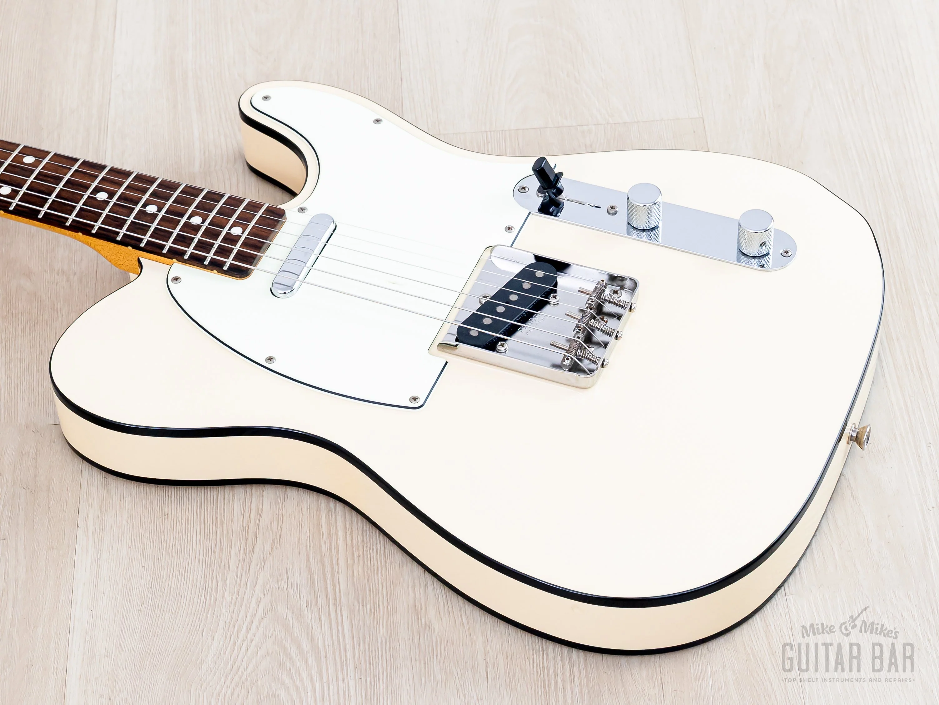 2014 Fender Telecaster Custom ‘62 Vintage Reissue TL62B Olympic White, Near-Mint, Japan MIJ - Image 10