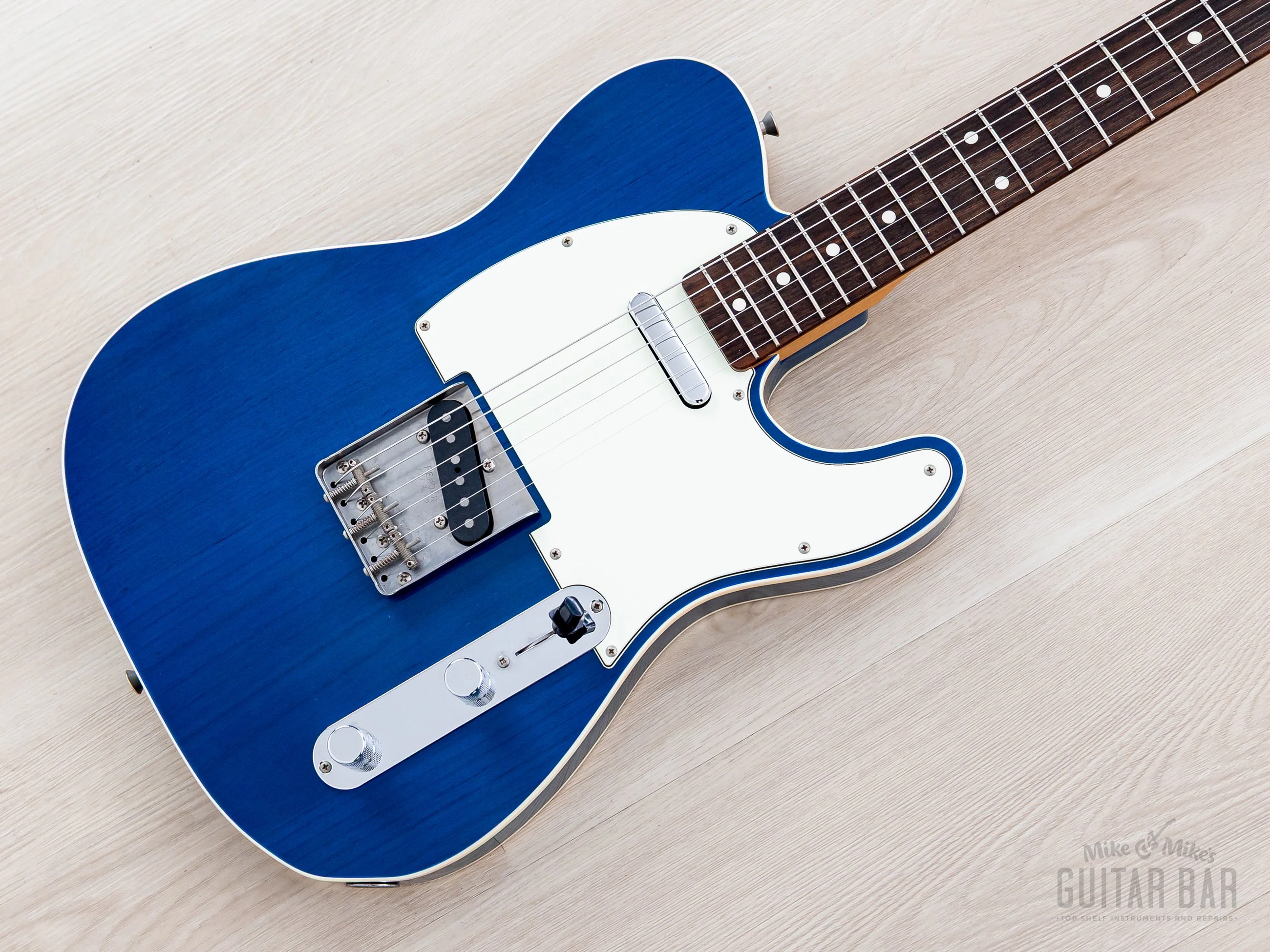 2014 Fender Telecaster Custom ‘62 Vintage Reissue TL62B Transparent Blue, Japan MIJ