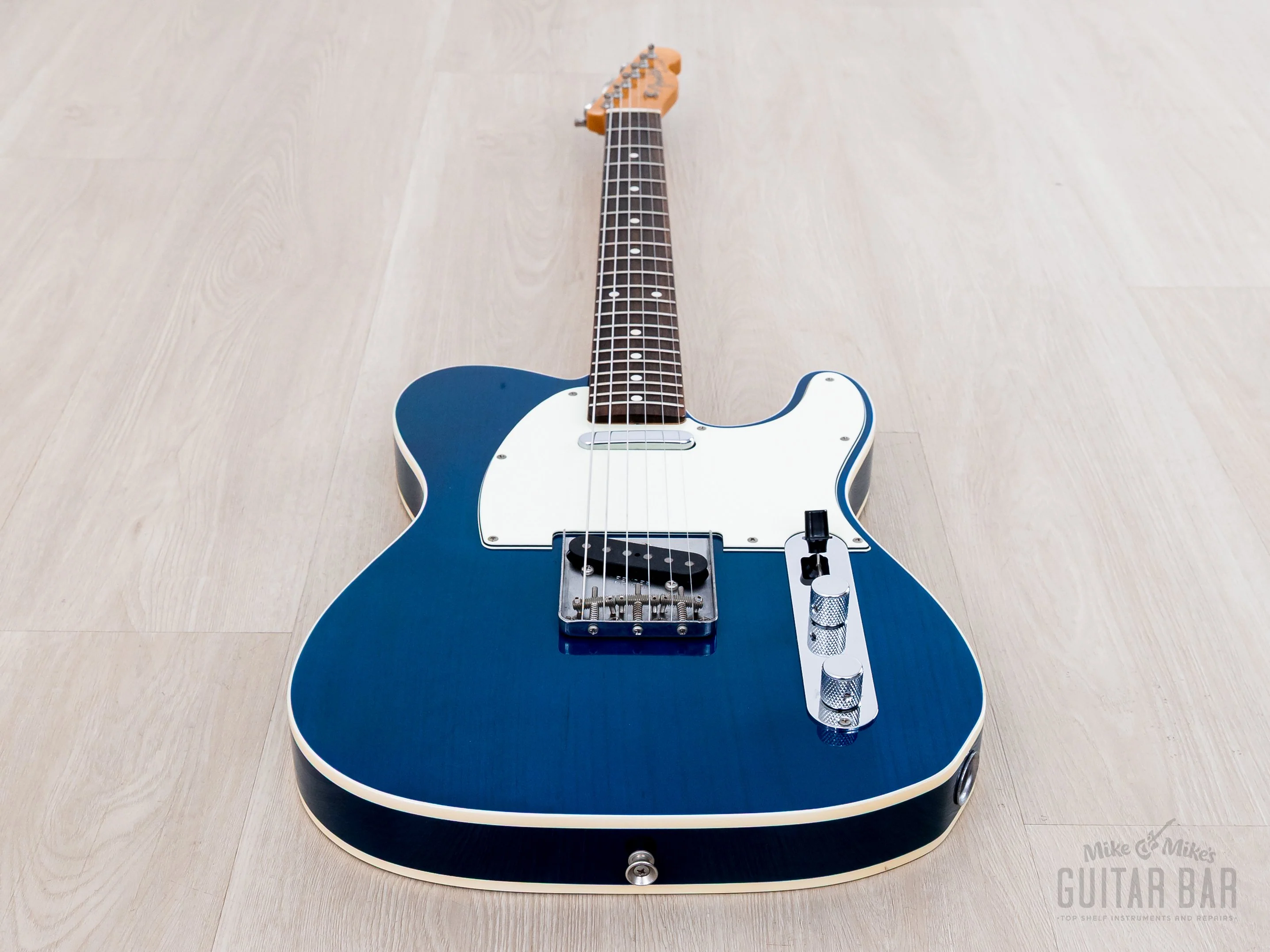 2014 Fender Telecaster Custom ‘62 Vintage Reissue TL62B Transparent Blue, Japan MIJ - Image 11