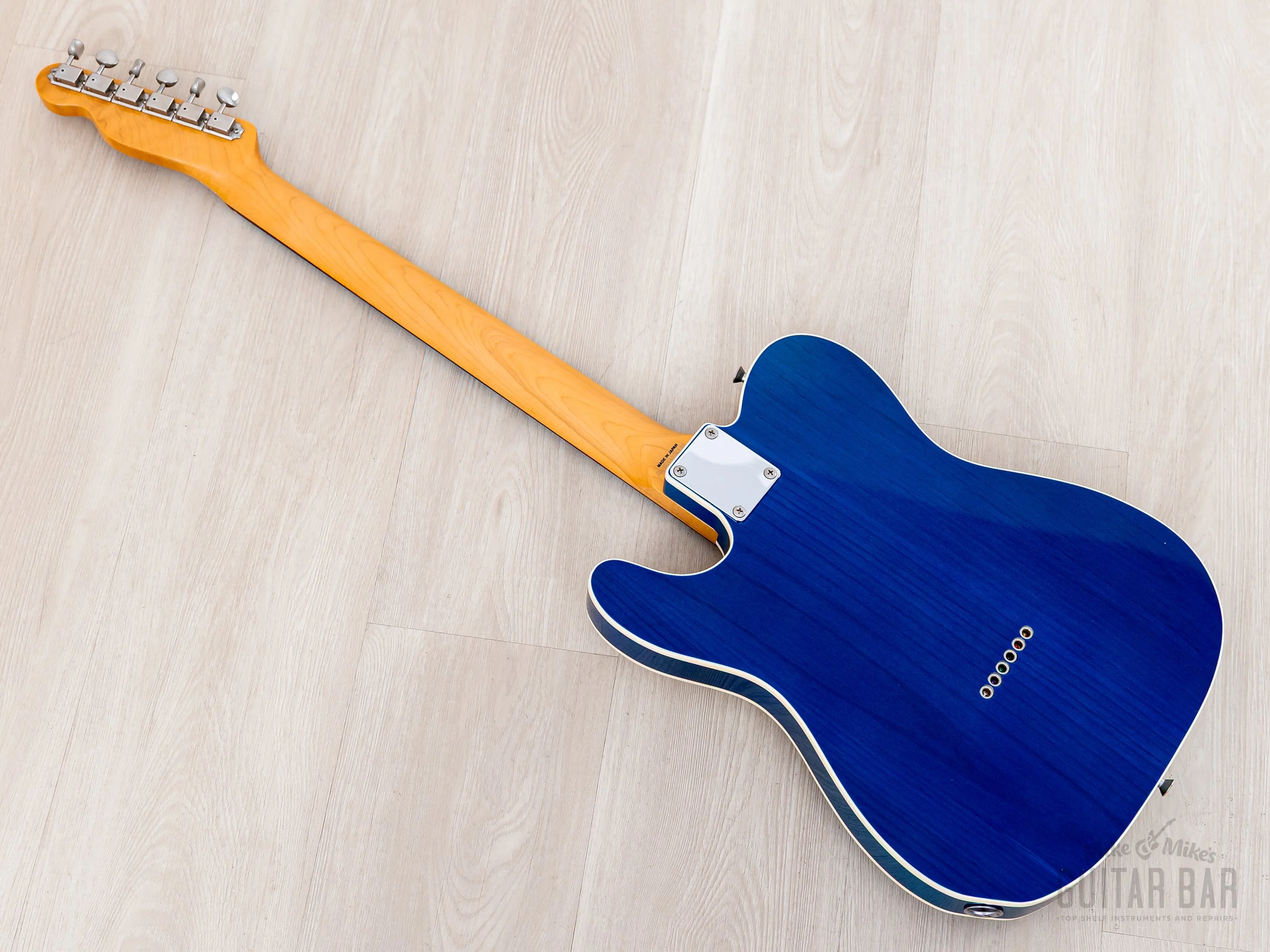 2014 Fender Telecaster Custom ‘62 Vintage Reissue TL62B Transparent Blue, Japan MIJ - Image 13