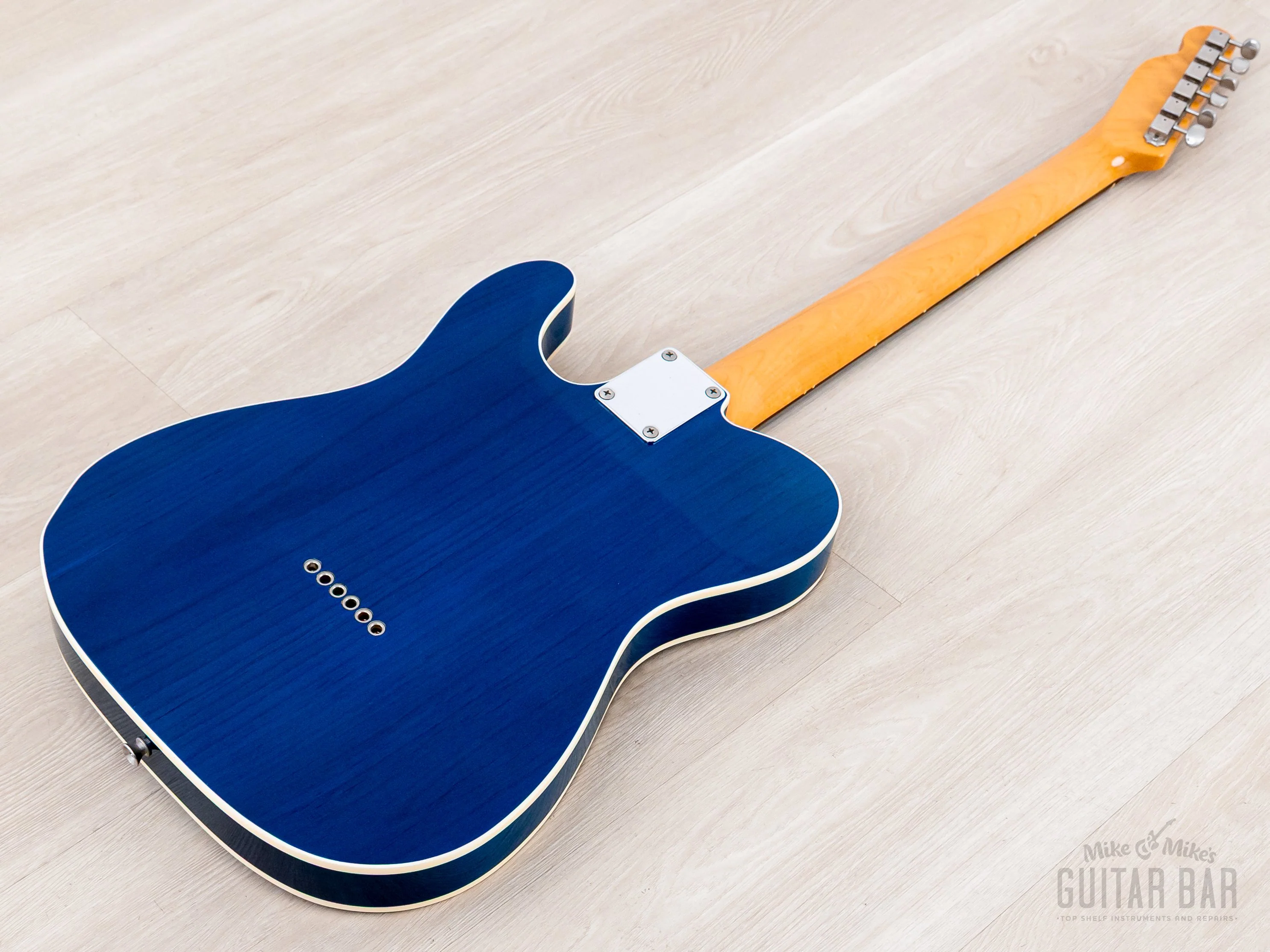 2014 Fender Telecaster Custom ‘62 Vintage Reissue TL62B Transparent Blue, Japan MIJ - Image 14