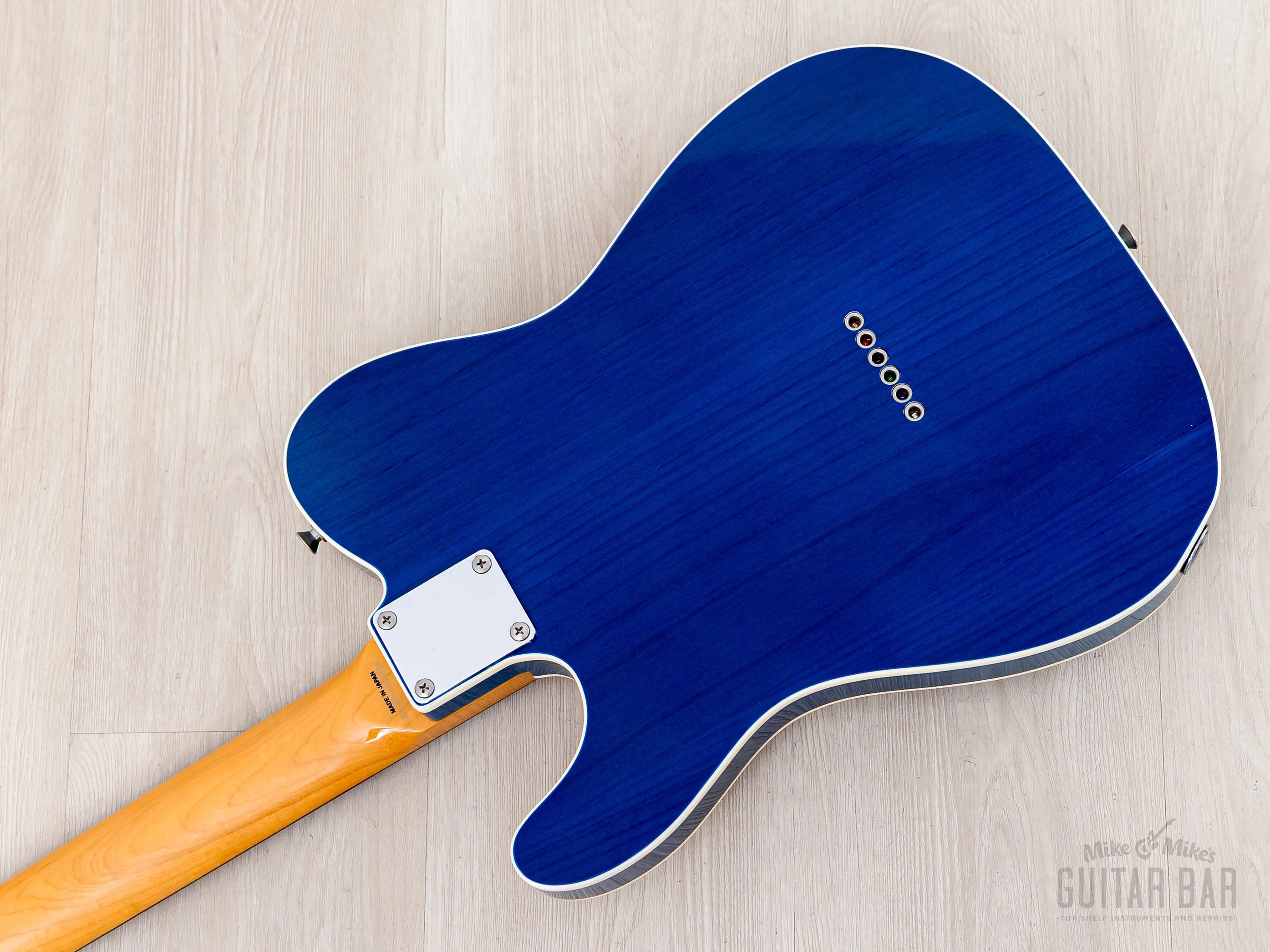 2014 Fender Telecaster Custom ‘62 Vintage Reissue TL62B Transparent Blue, Japan MIJ - Image 15