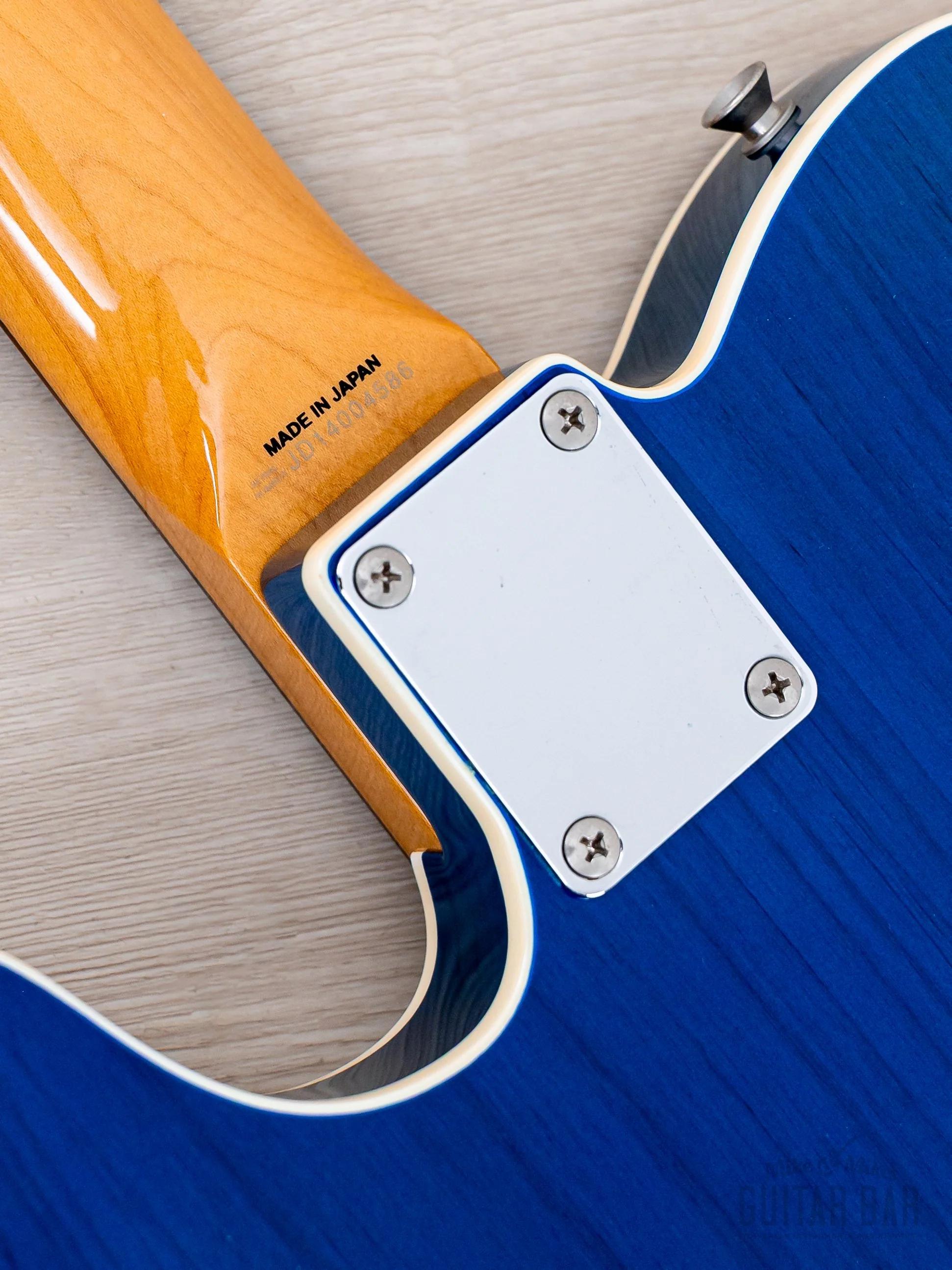 2014 Fender Telecaster Custom ‘62 Vintage Reissue TL62B Transparent Blue, Japan MIJ - Image 16