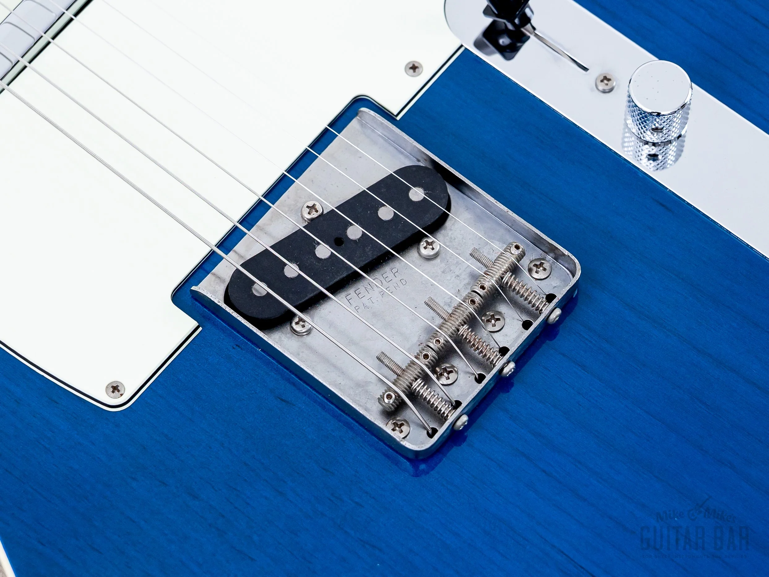 2014 Fender Telecaster Custom ‘62 Vintage Reissue TL62B Transparent Blue, Japan MIJ - Image 8
