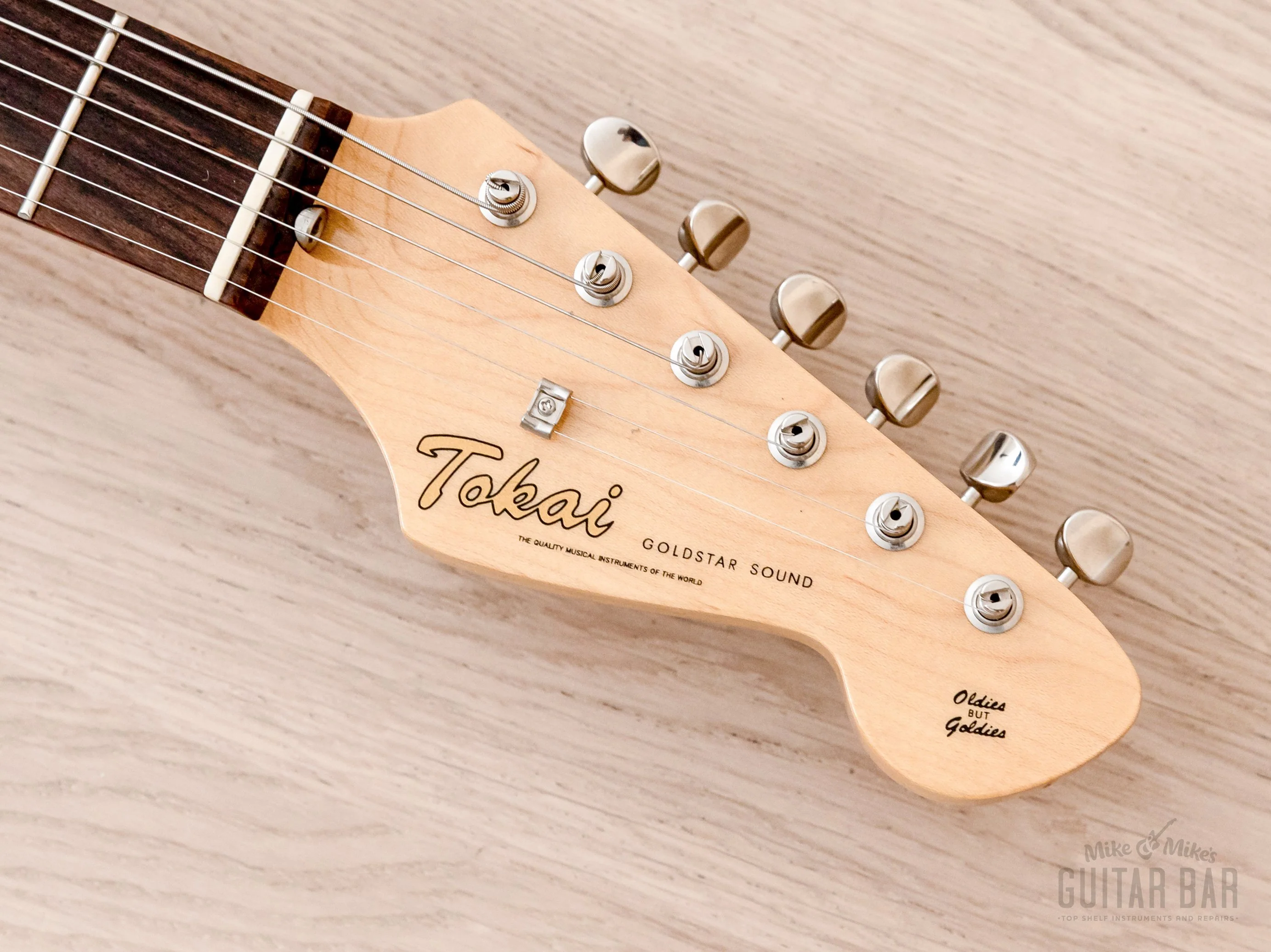 2014 Tokai Goldstar Sound AST-118 S-Style Electric Guitar Ash Body Blue Burst, Japan - Image 4
