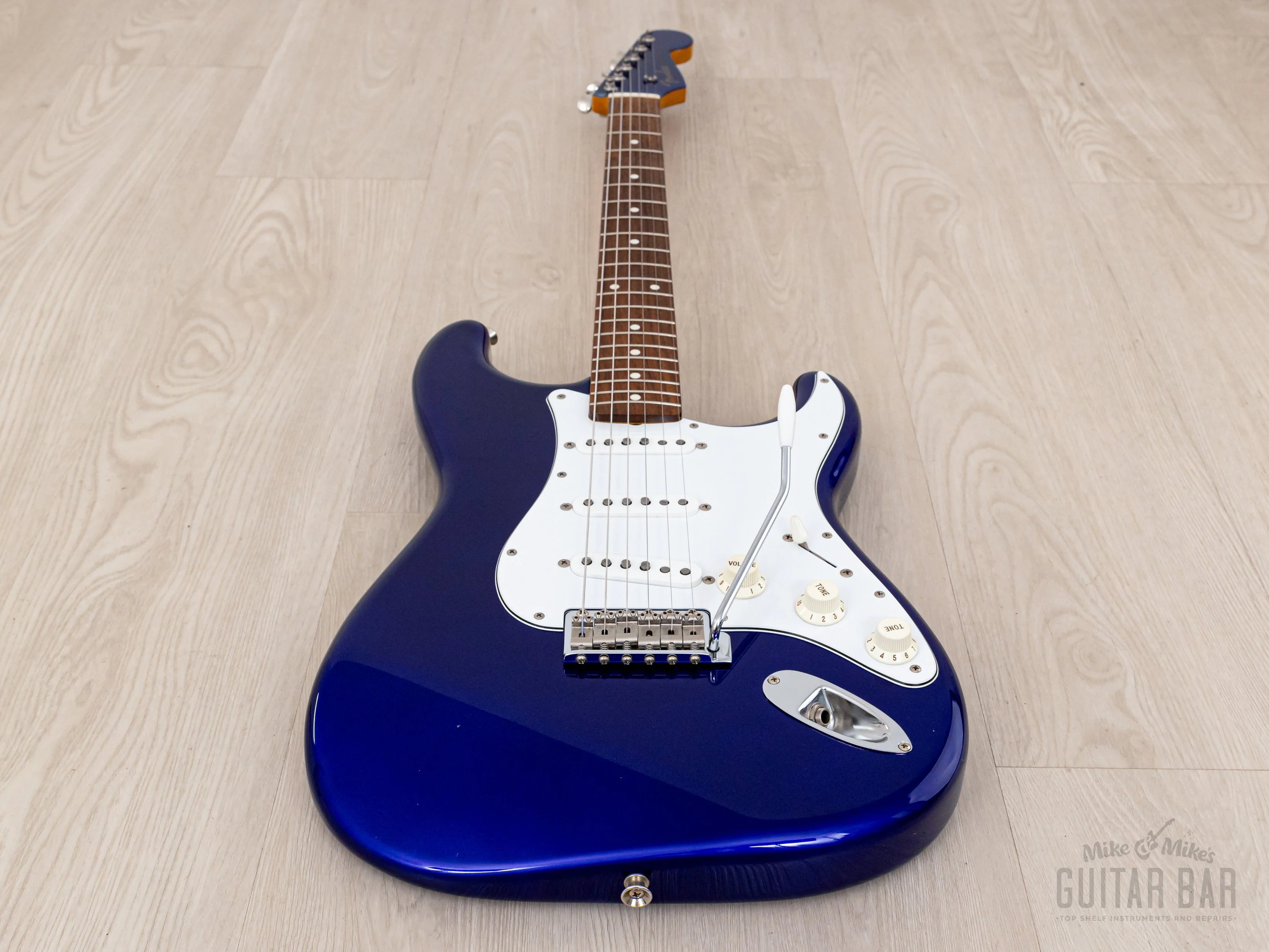 2015 Fender Japan Exclusive Classic ‘60s Stratocaster TX/MH Jupiter Blue w/ USA Pickups, Near-Mint, MIJ - Image 10