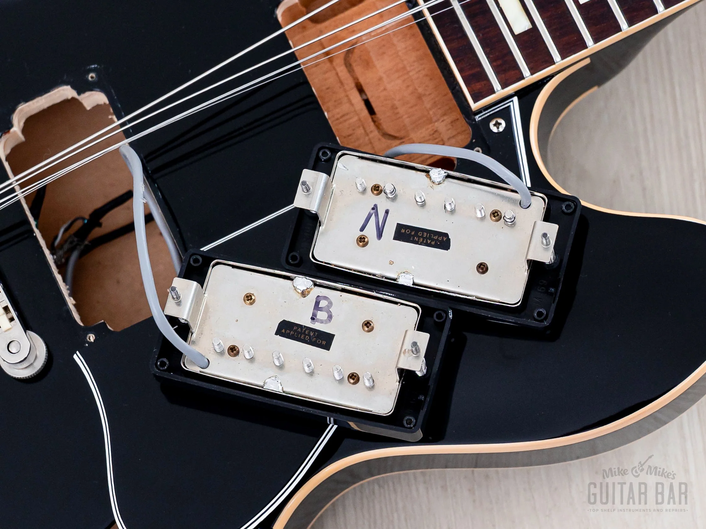 2015 Gibson Memphis ES-330L Humbucker Fully Hollow Thinline Guitar Ebony w/ MHS PAF Humbuckers, CoA & Case - Image 17