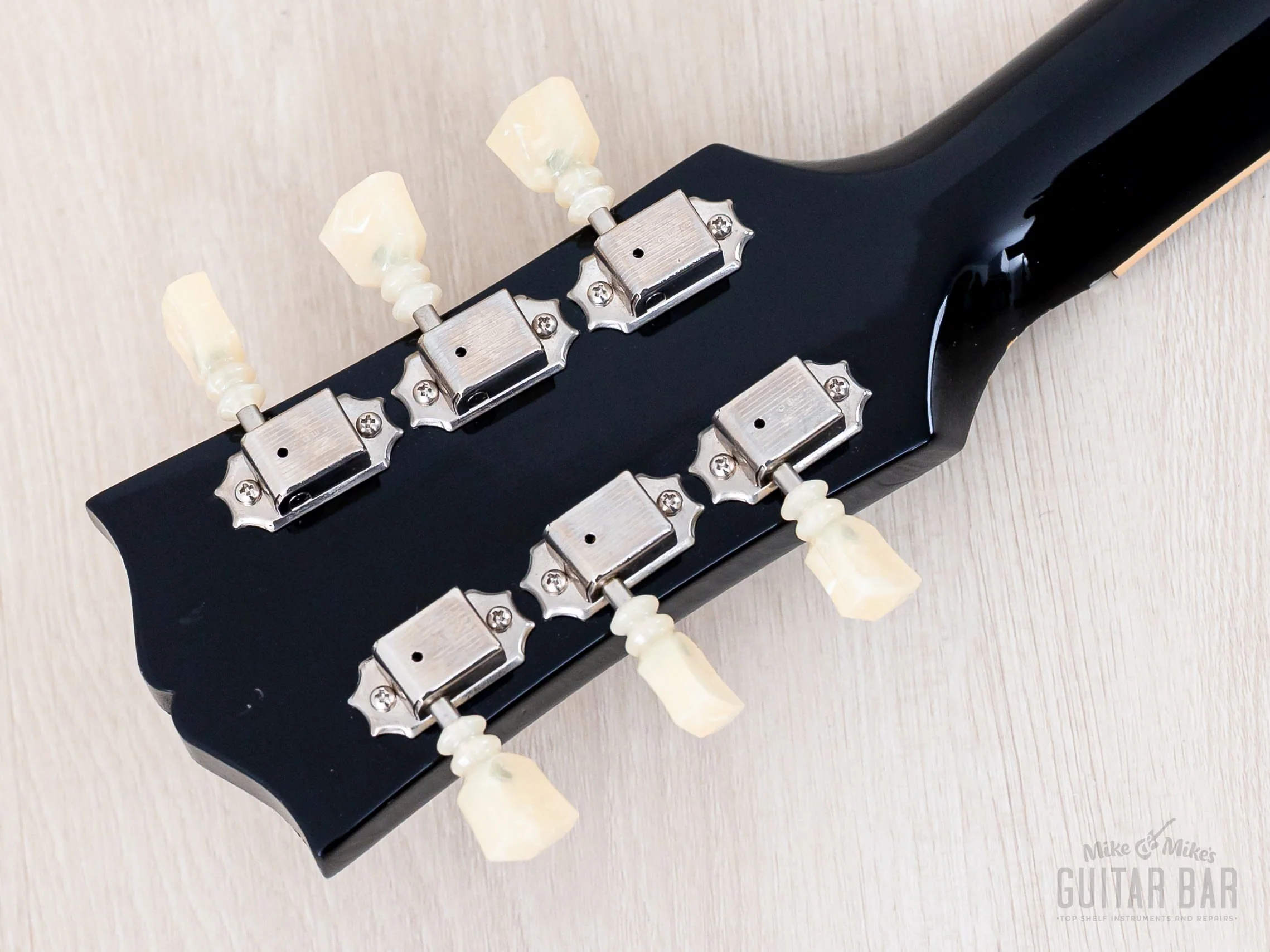 2015 Gibson Memphis ES-330L Humbucker Fully Hollow Thinline Guitar Ebony w/ MHS PAF Humbuckers, CoA & Case - Image 5