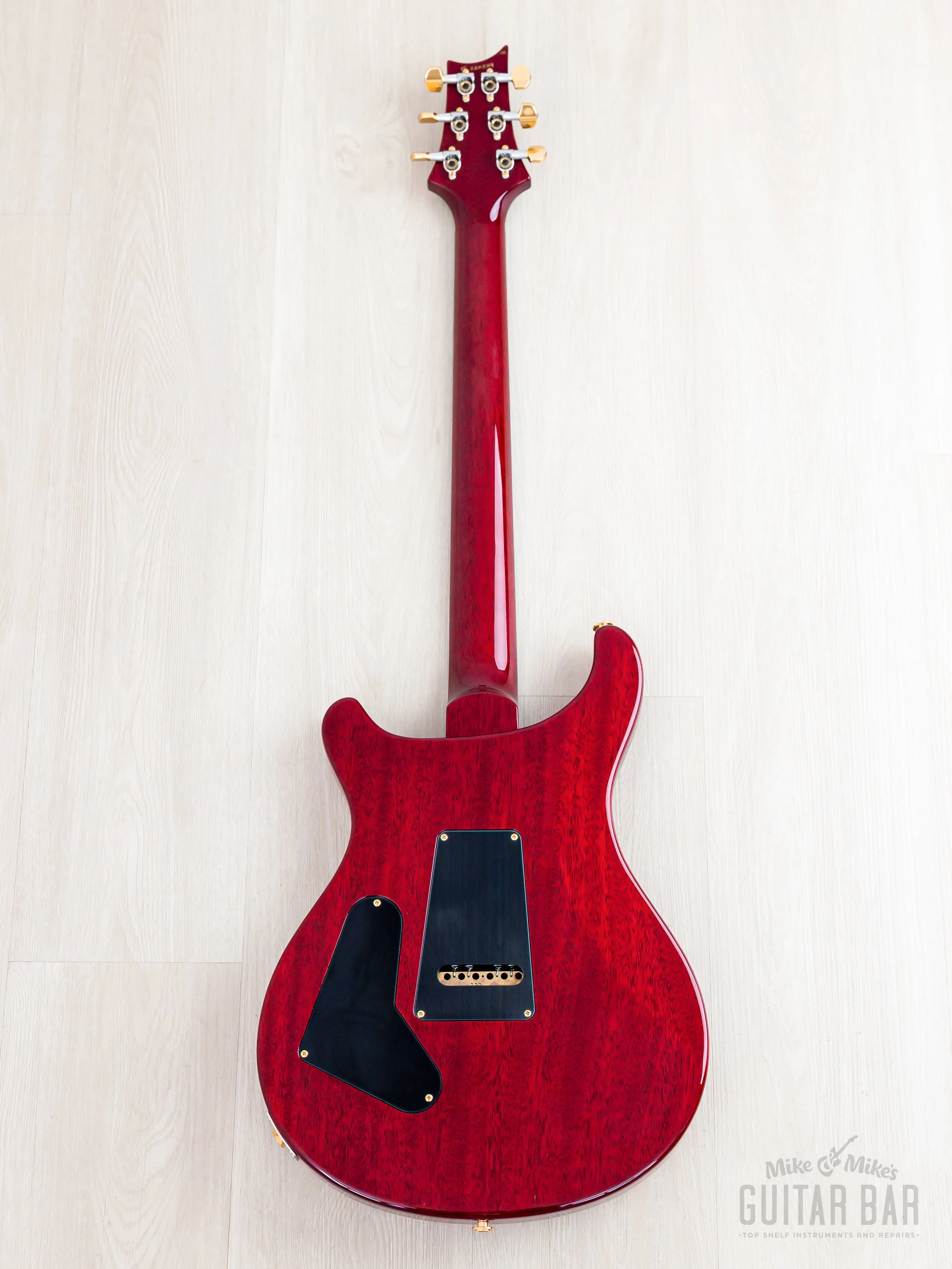 2015 Paul Reed Smith 30th Anniversary Custom 24 Trem 10 Top Scarlet Red w/ Case, Hangtags - Image 3