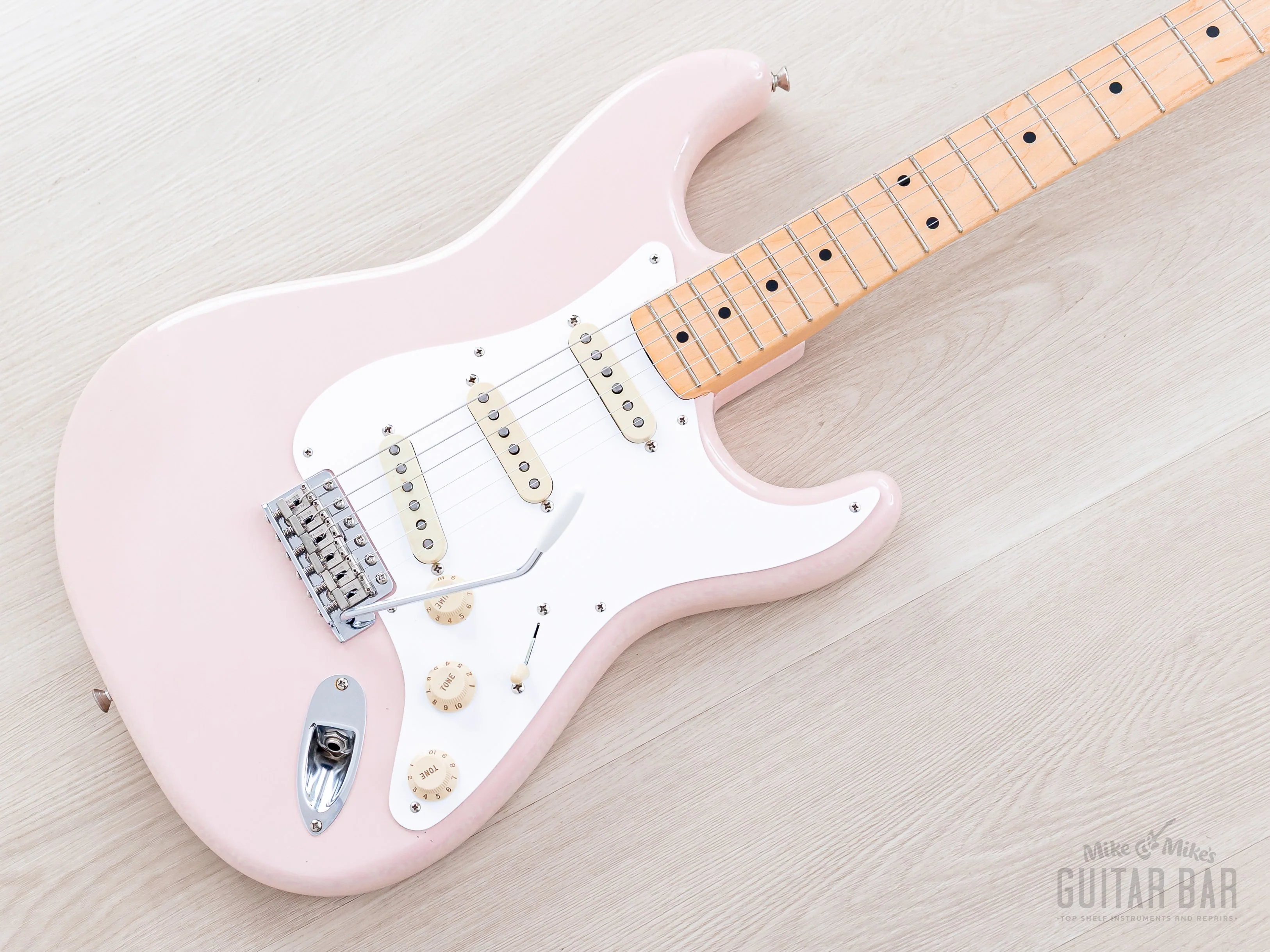 2016 Fender American Vintage ‘56 Stratocaster Shell Pink, Near-Mint w/ Hangtags, Case