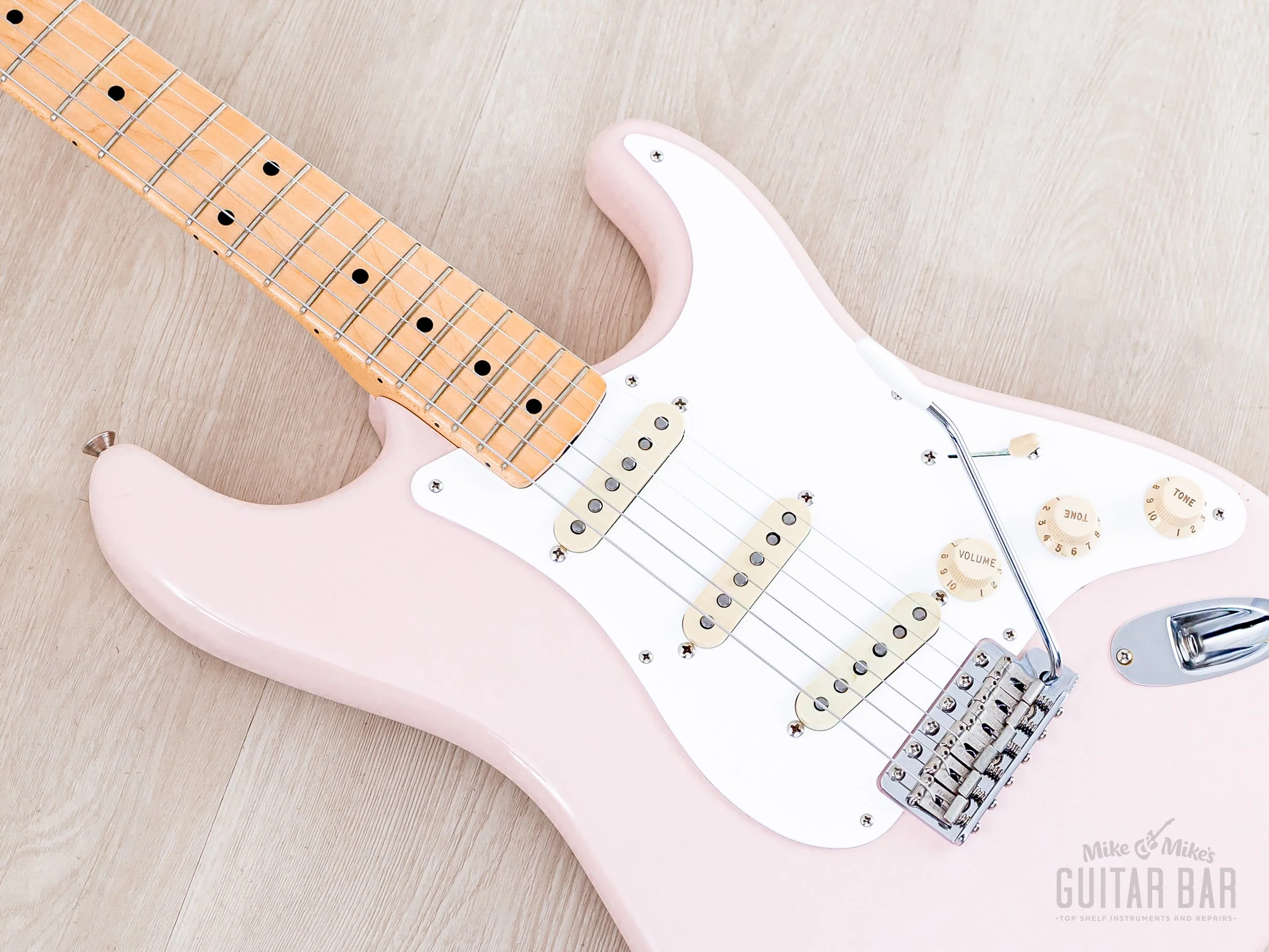 2016 Fender American Vintage ‘56 Stratocaster Shell Pink, Near-Mint w/ Hangtags, Case - Image 7