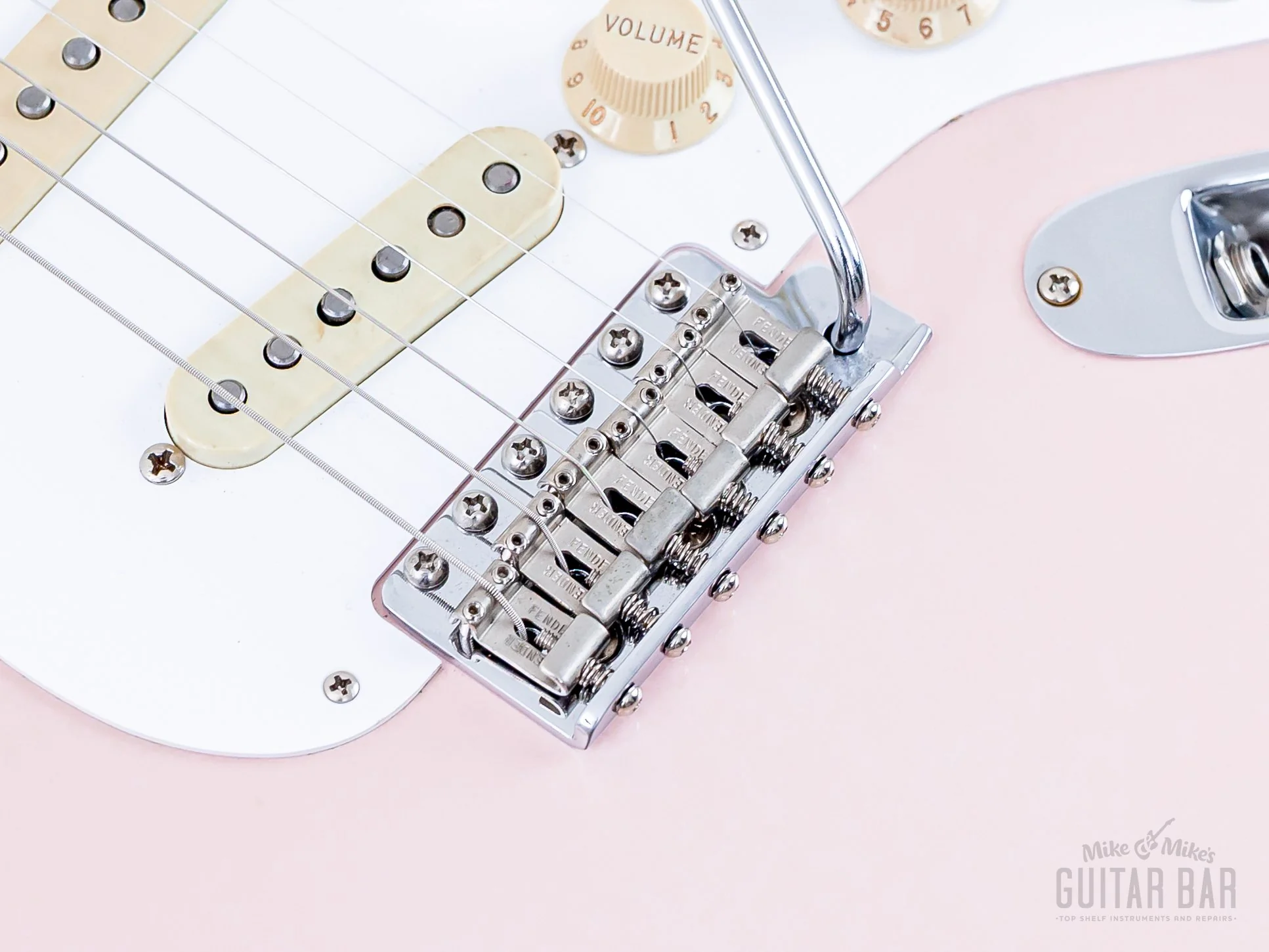 2016 Fender American Vintage ‘56 Stratocaster Shell Pink, Near-Mint w/ Hangtags, Case - Image 8