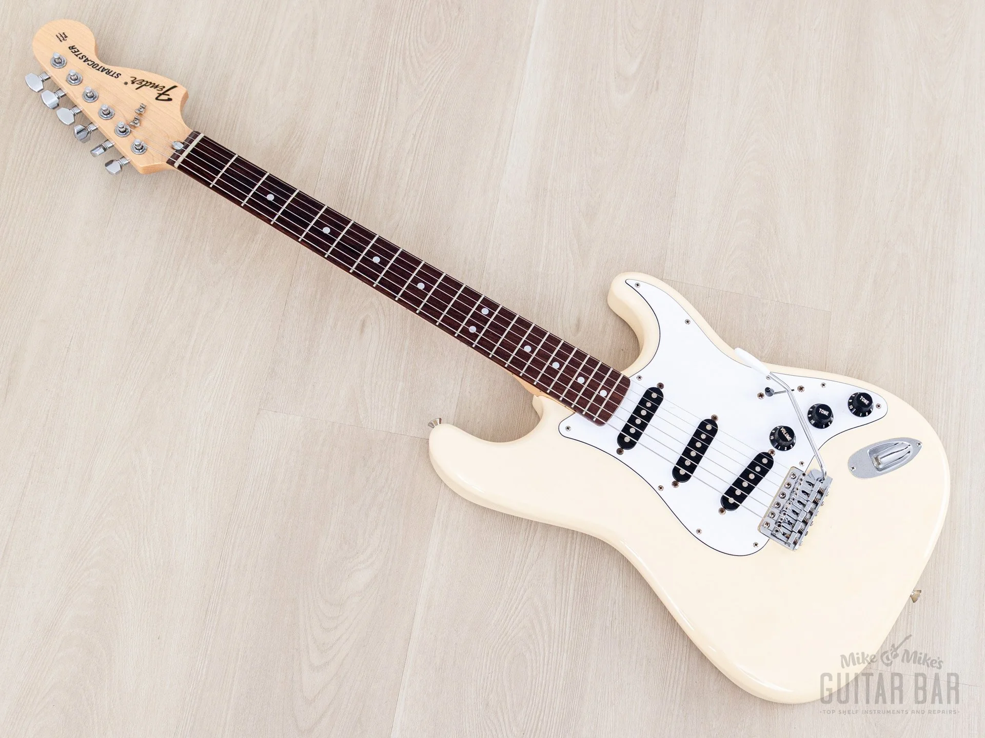 2016 Fender Classic ‘70s Stratocaster Olympic White Blackmore-Style, Japan MIJ - Image 12