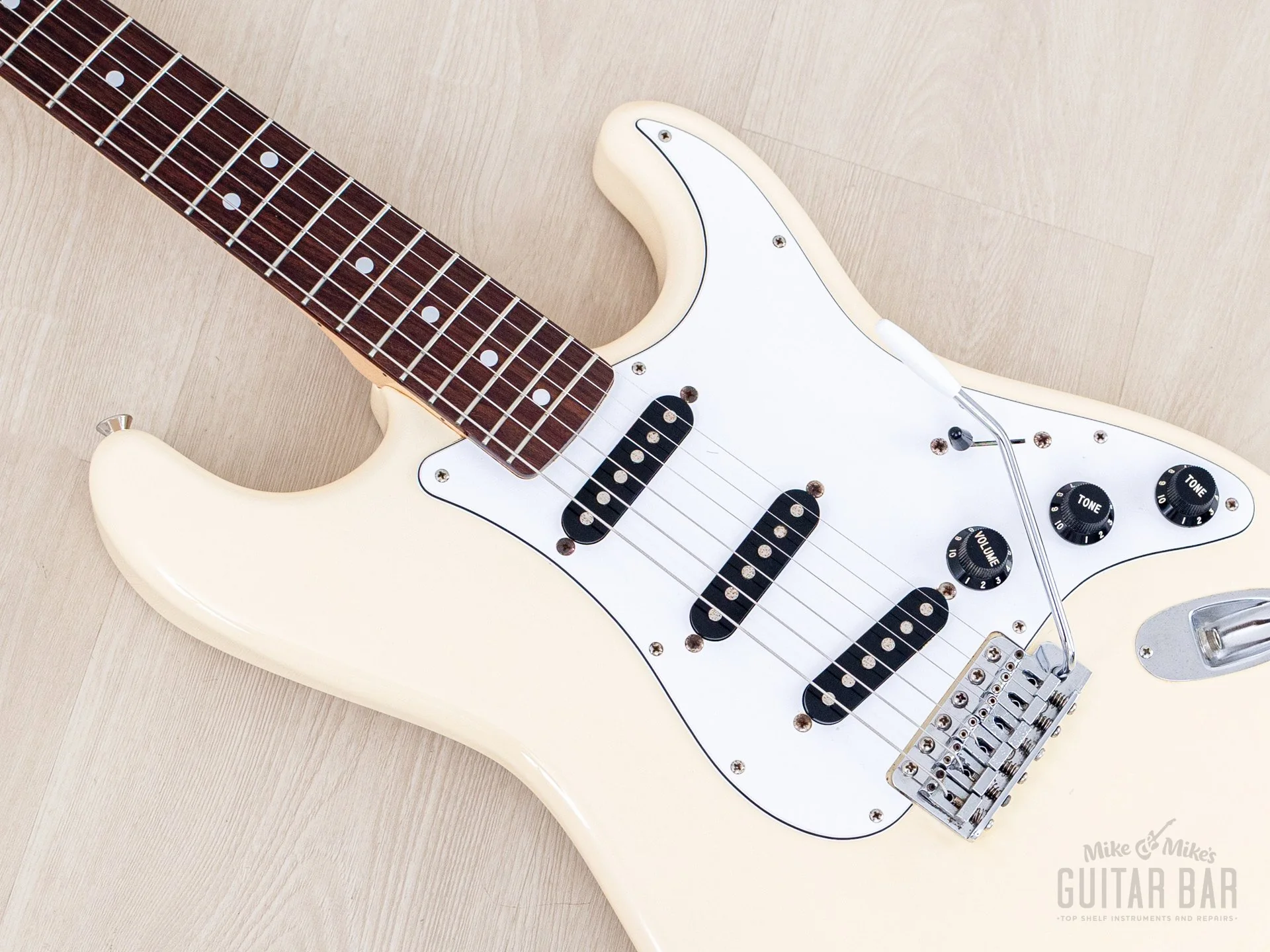 2016 Fender Classic ‘70s Stratocaster Olympic White Blackmore-Style, Japan MIJ - Image 7