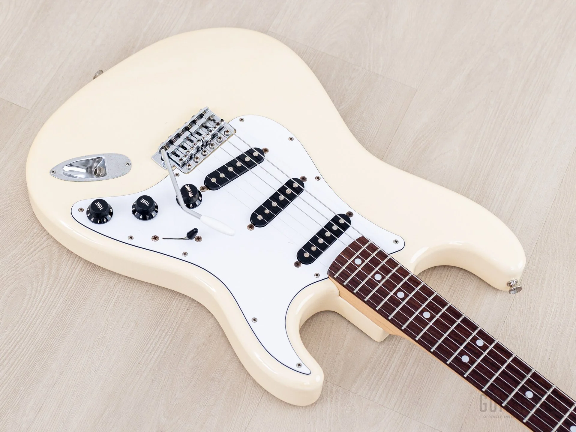 2016 Fender Classic ‘70s Stratocaster Olympic White Blackmore-Style, Japan MIJ - Image 9