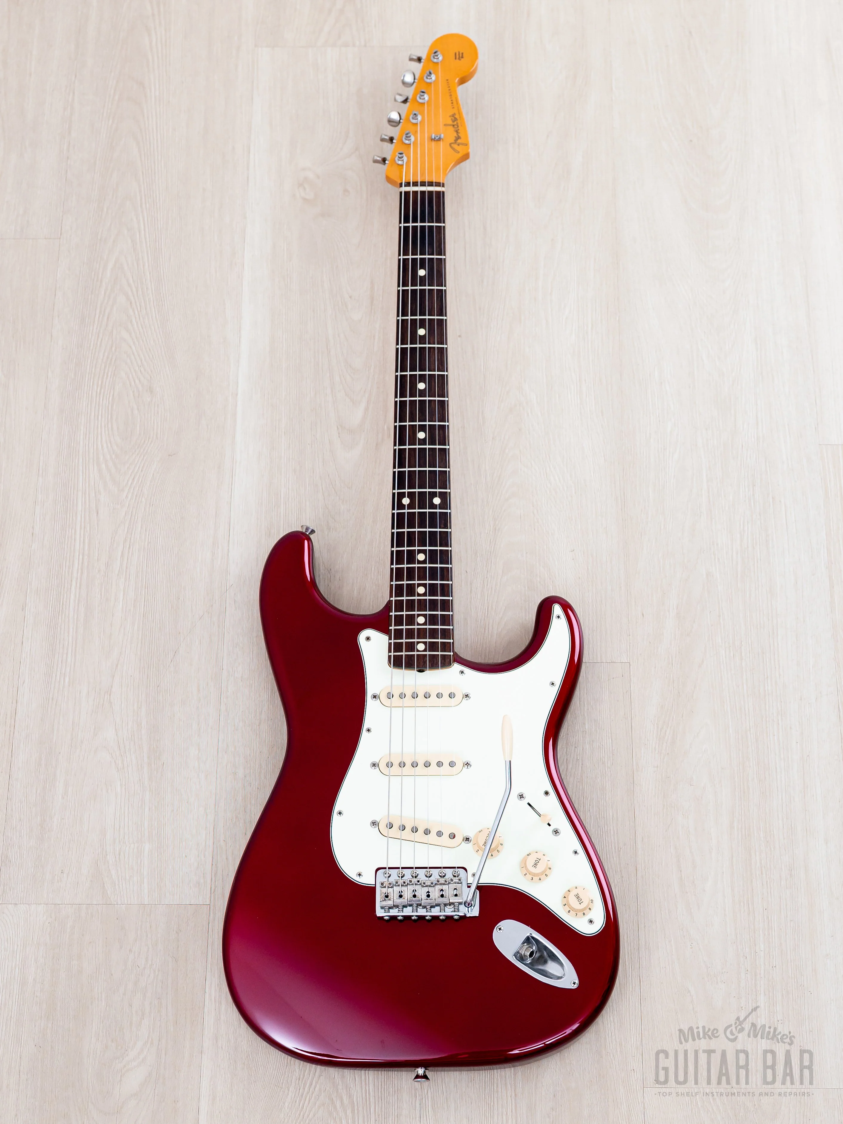 2016 Fender Japan Exclusive Classic '60s Stratocaster Texas Special Candy Apple Red, ST62-TX - Image 2