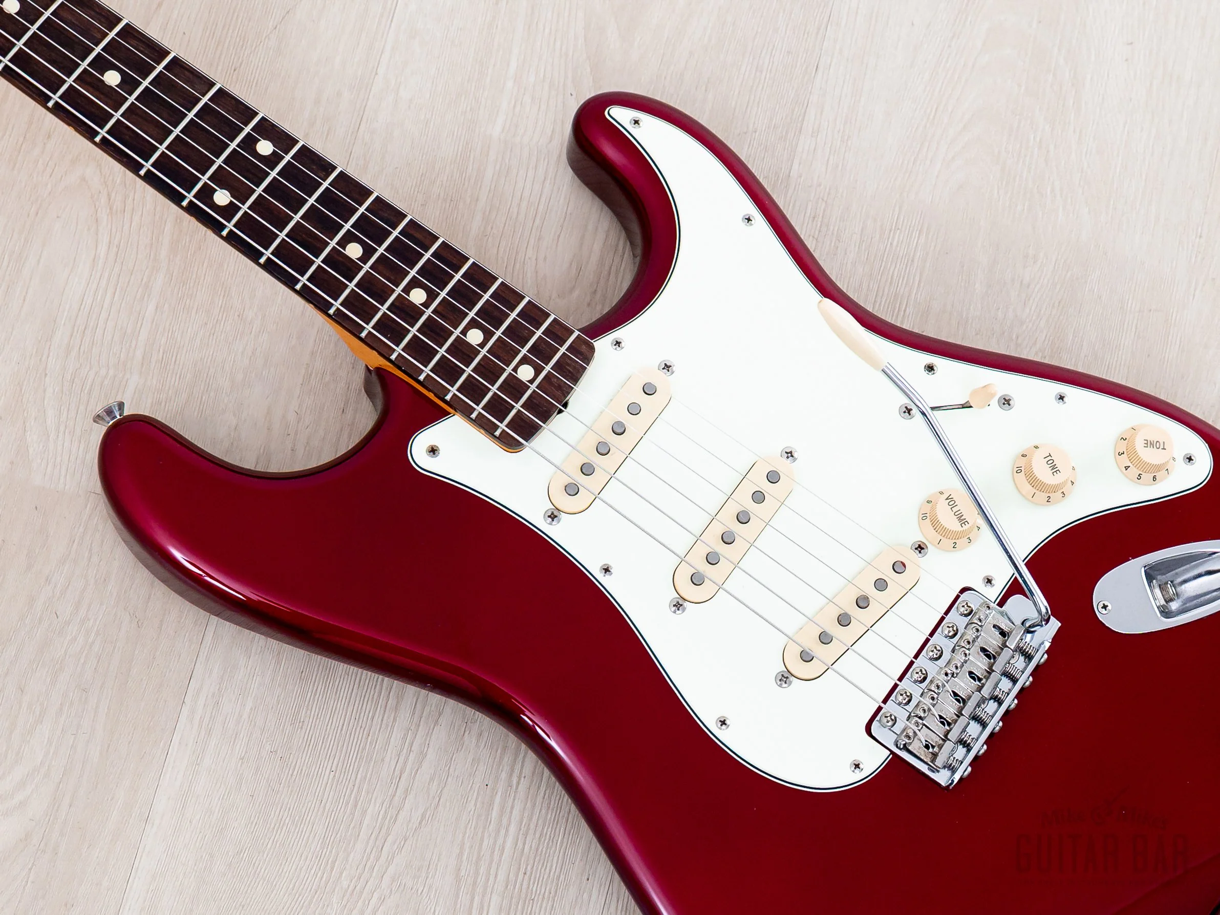2016 Fender Japan Exclusive Classic '60s Stratocaster Texas Special Candy Apple Red, ST62-TX - Image 7