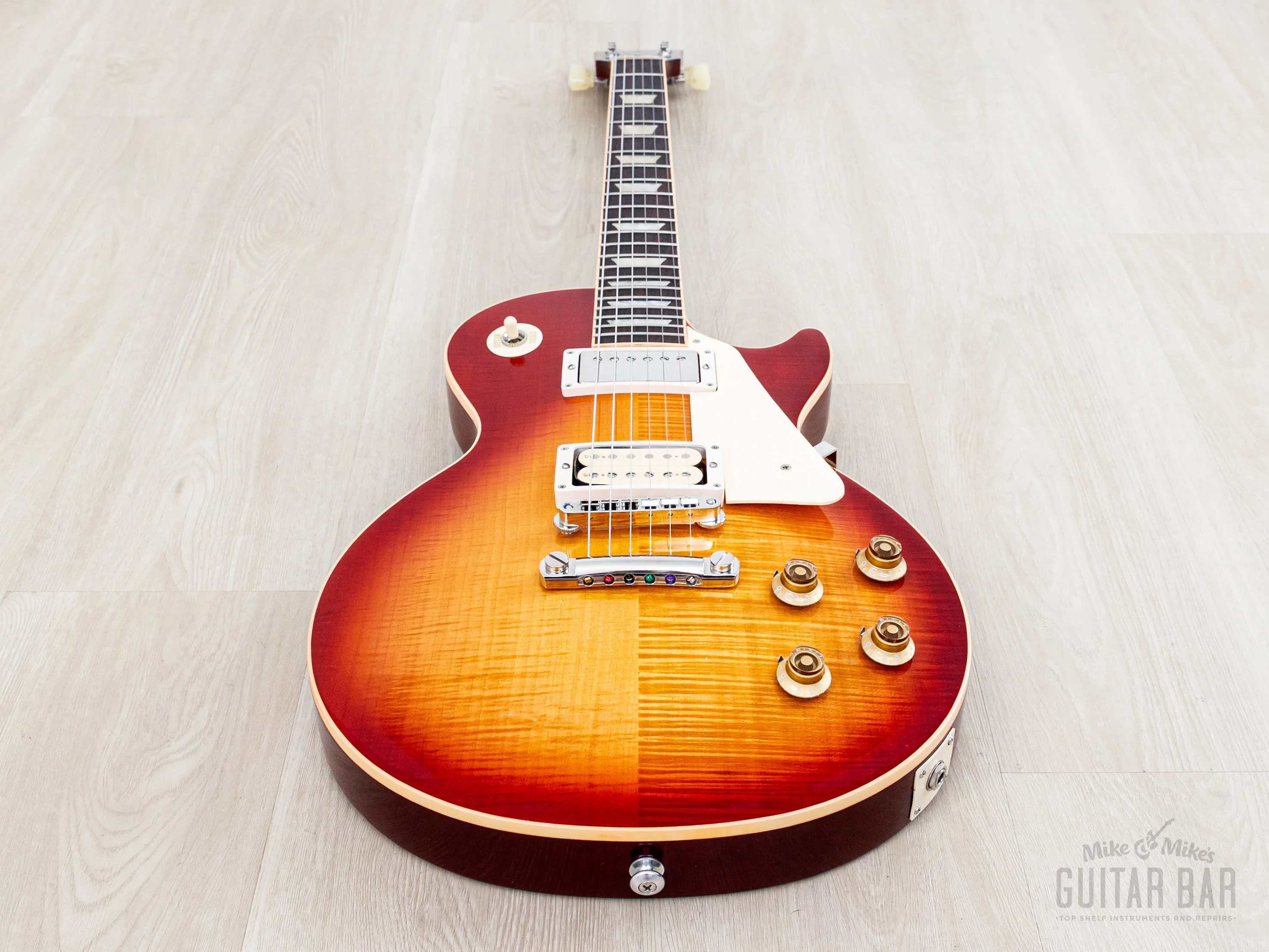 2016 Gibson Les Paul Traditional T Flame Top w/ ReWind Electric JPPre72 PAF, Faber, Lifton Case - Image 10