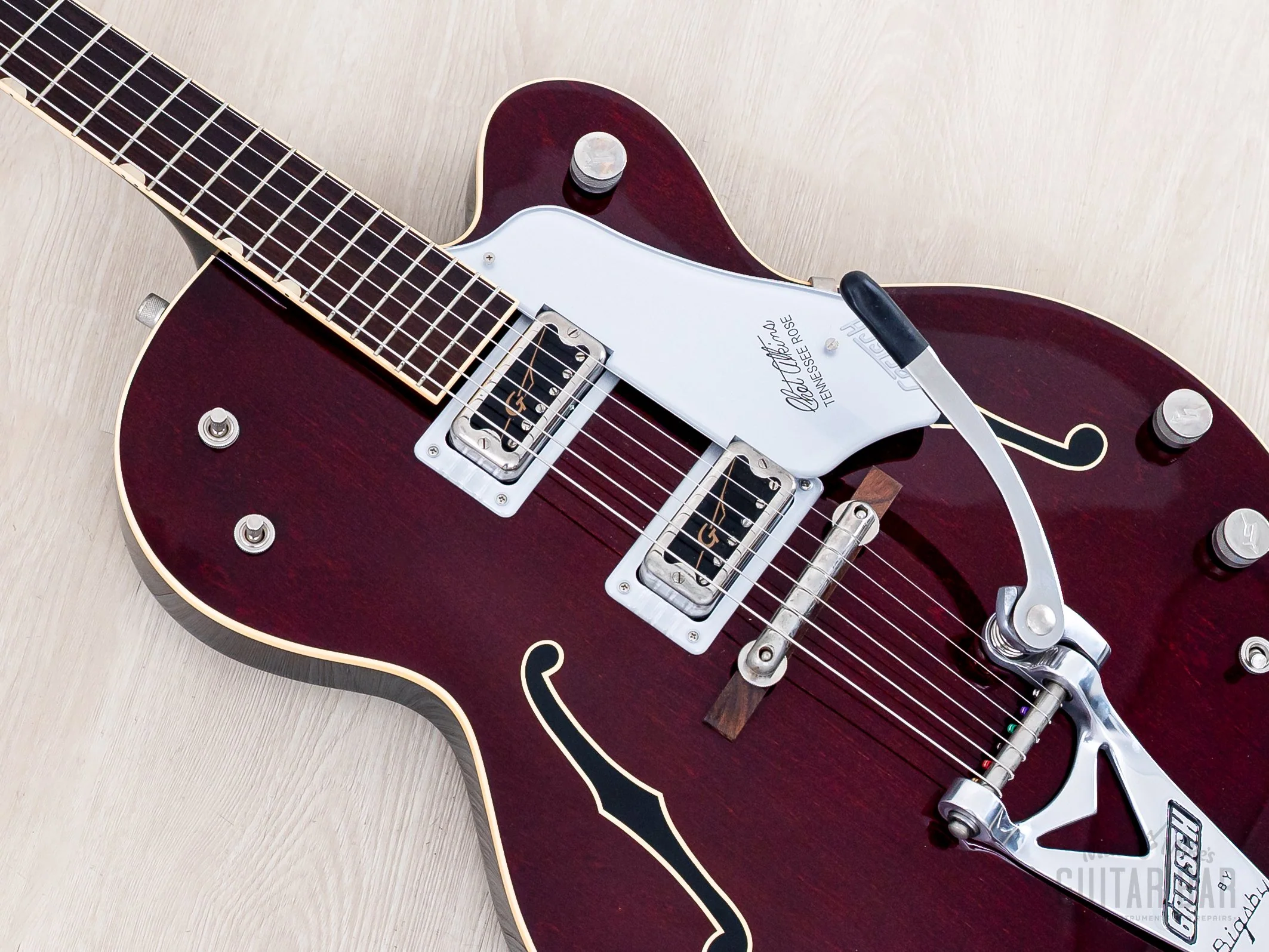 2016 Gretsch G6119-1962HT Chet Atkins Tennessee Rose w/ HiLoTron & Case, Tennessean - Image 6