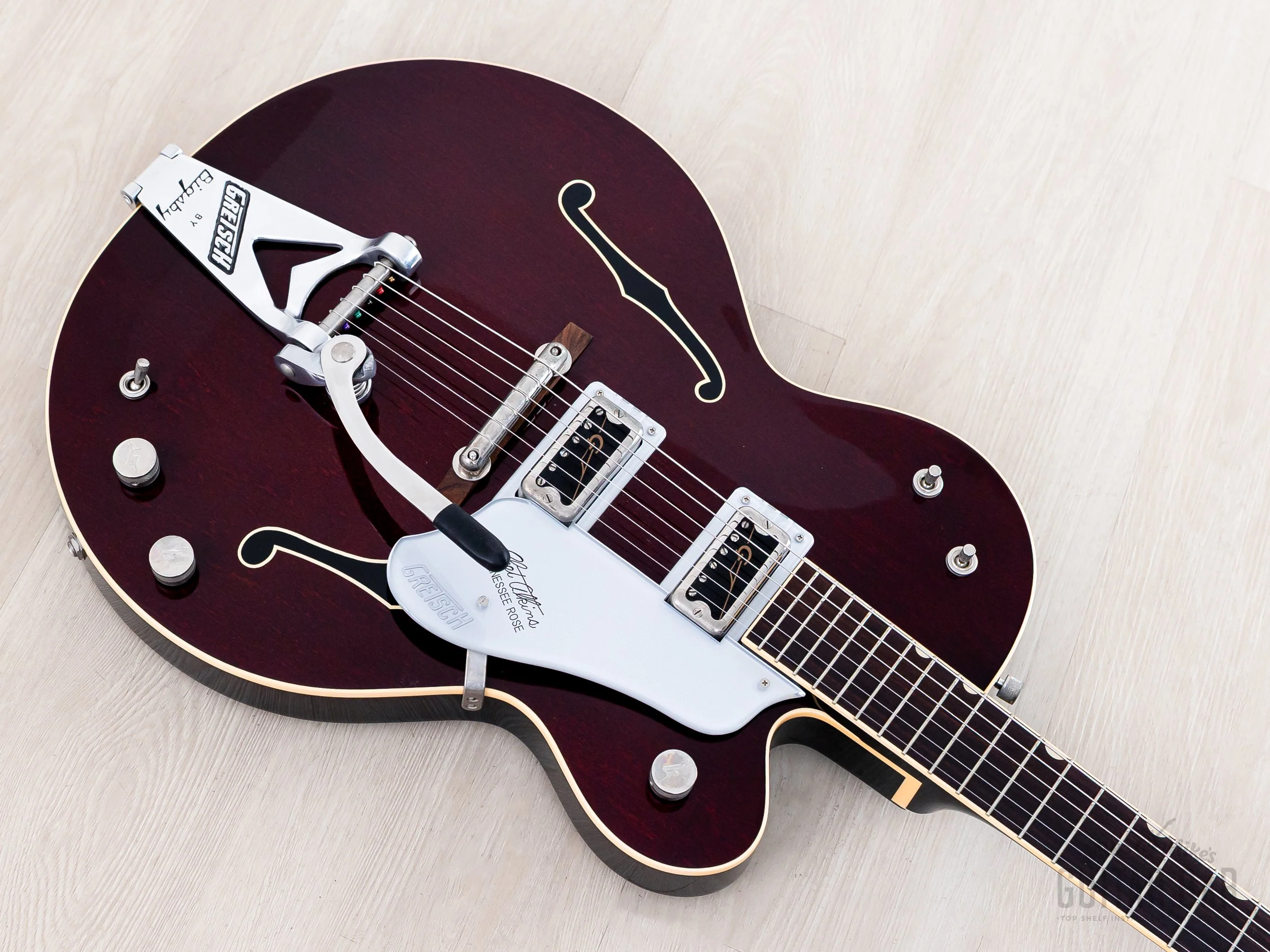 2016 Gretsch G6119-1962HT Chet Atkins Tennessee Rose w/ HiLoTron & Case, Tennessean - Image 8
