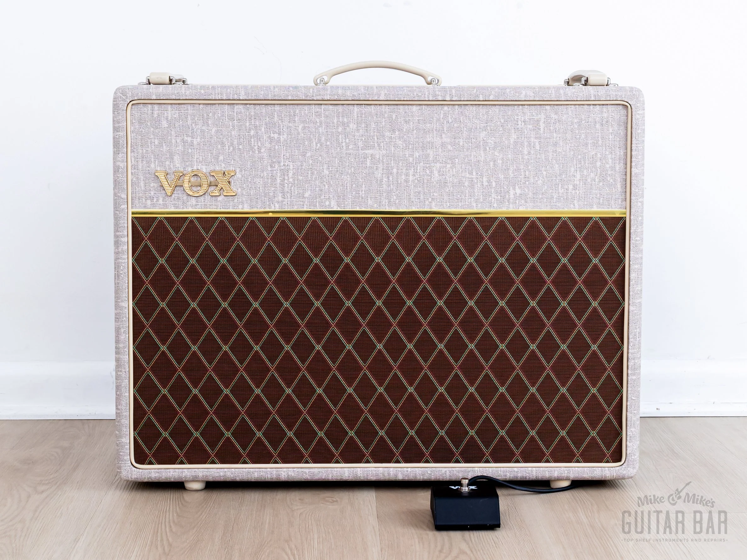 2016 Vox AC30 Hand-Wired Edition AC30HW2 Fawn w/ Celestion Greenbacks, Amp Stand, Cover & Ftsw - Image 3