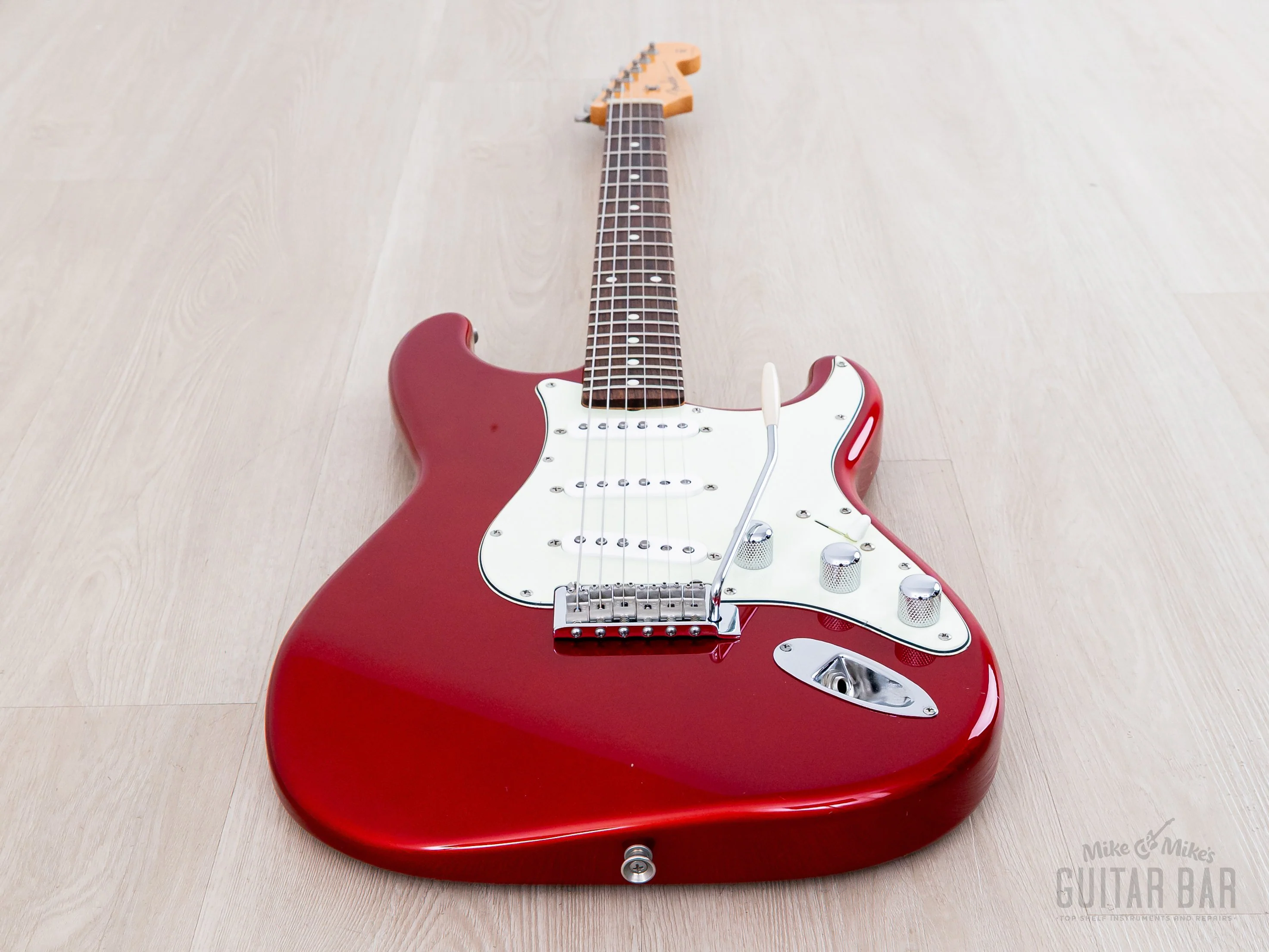 2017 Fender Hybrid '60s Stratocaster Candy Apple Red w/ USA Pickups, Japan MIJ - Image 11