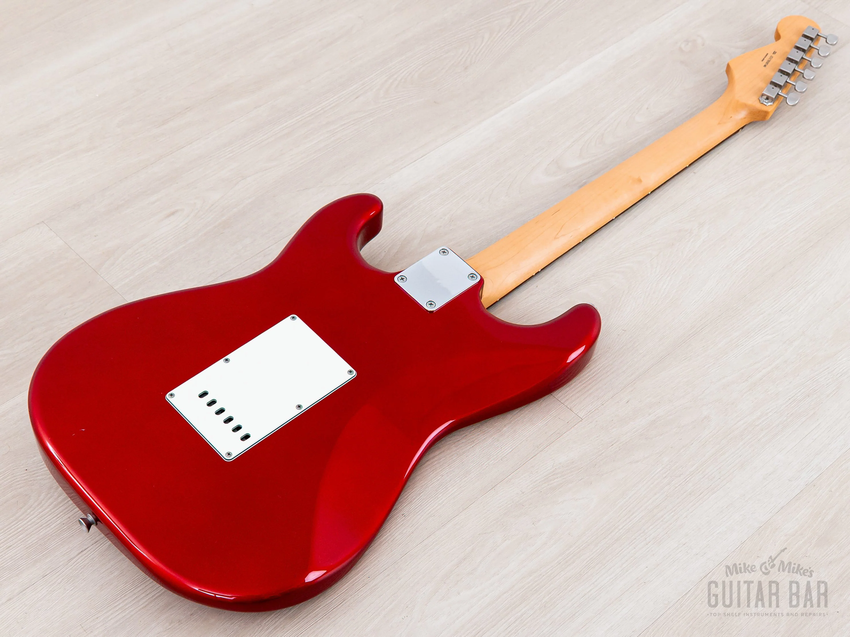 2017 Fender Hybrid '60s Stratocaster Candy Apple Red w/ USA Pickups, Japan MIJ - Image 14