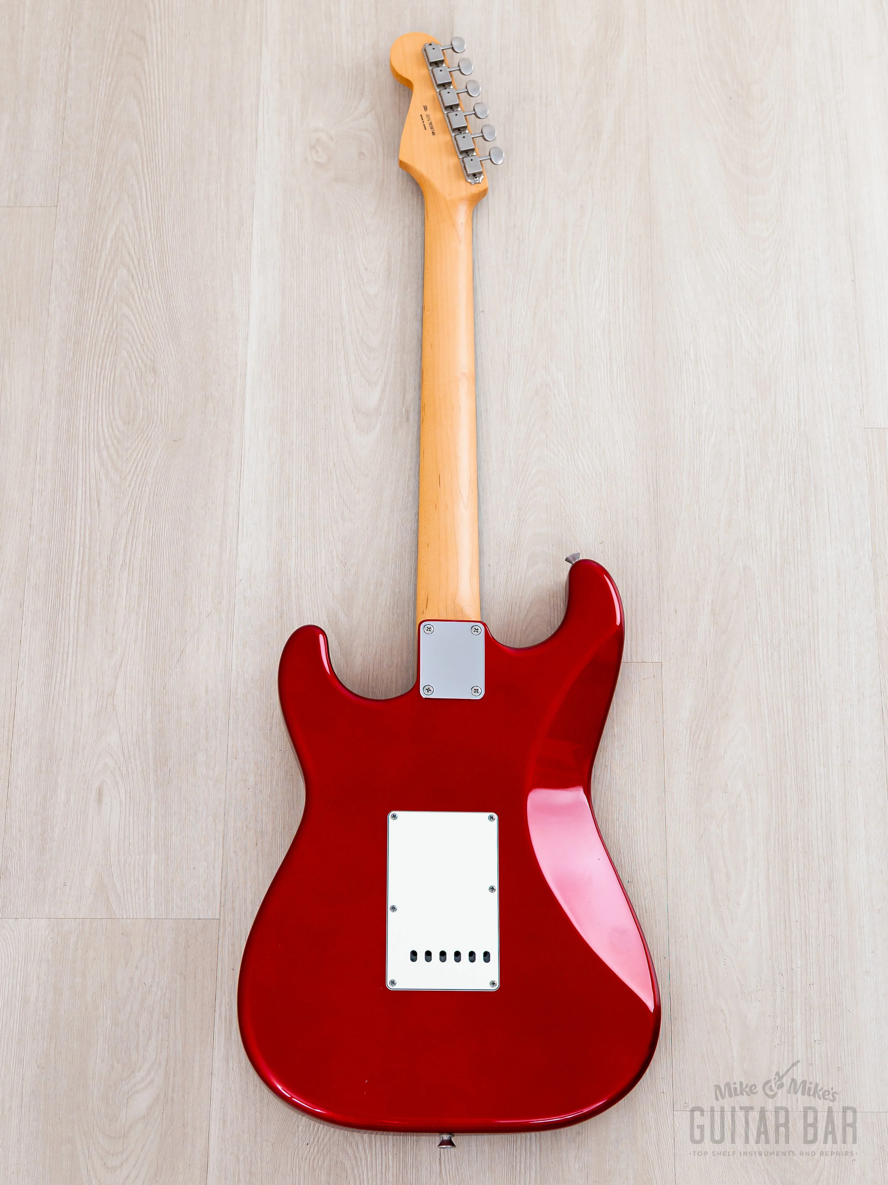 2017 Fender Hybrid '60s Stratocaster Candy Apple Red w/ USA Pickups, Japan MIJ - Image 3