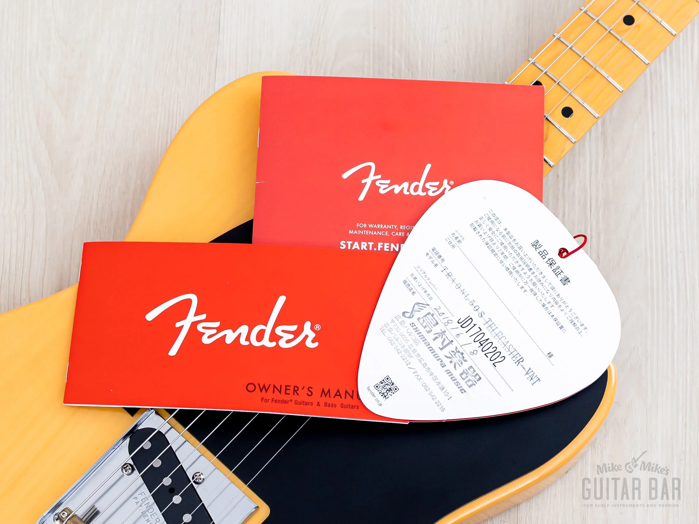 2017 Fender Traditional ‘50s Telecaster Vintage Natural, Near-Mint w/ Hangtags, Japan MIJ - Image 16