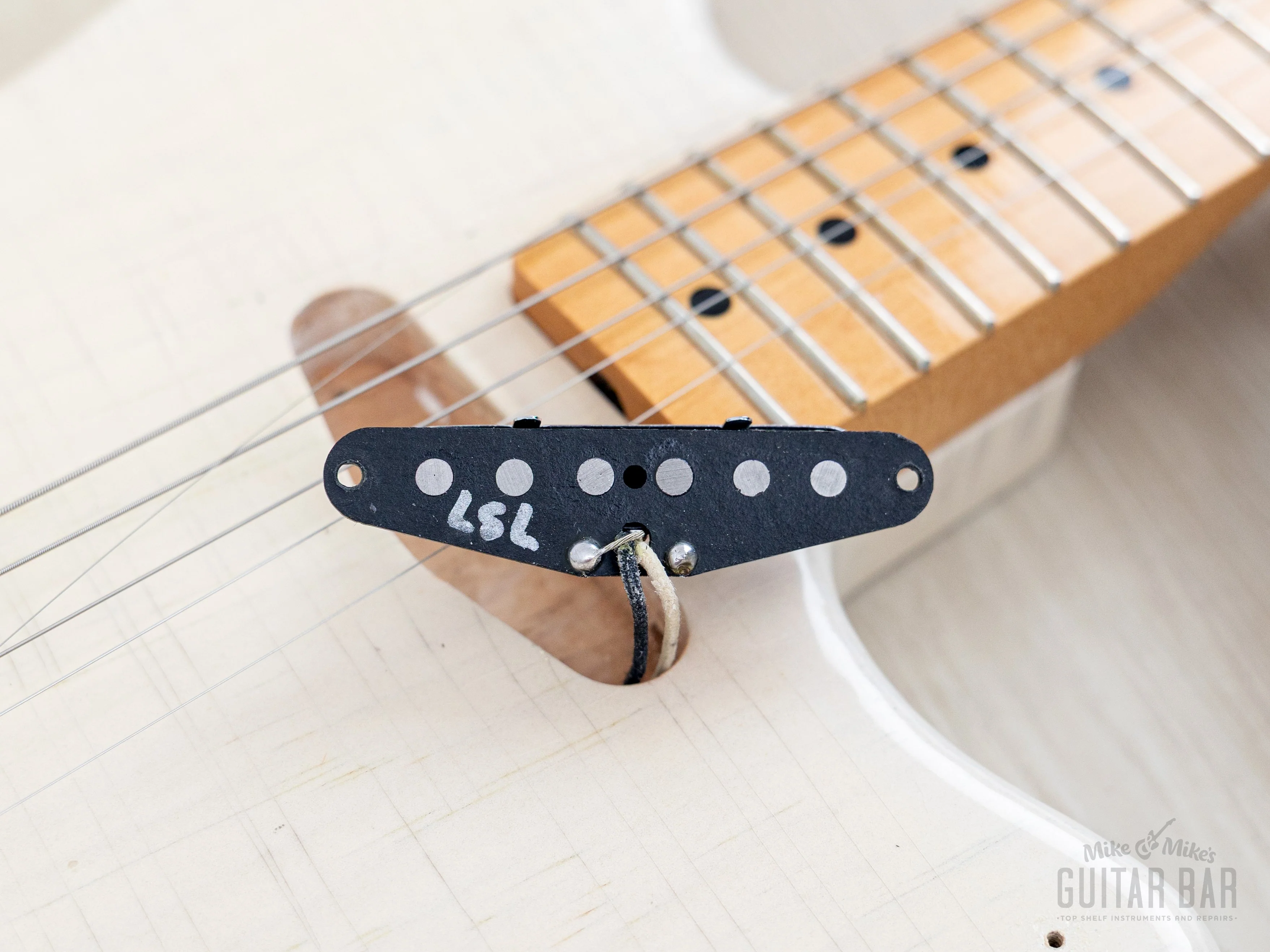 2018 Fender + MJT Telemaster Partscaster Blonde Lacquer Relic, Lightweight Ash w/ Baja 50s Neck, Case - Image 18