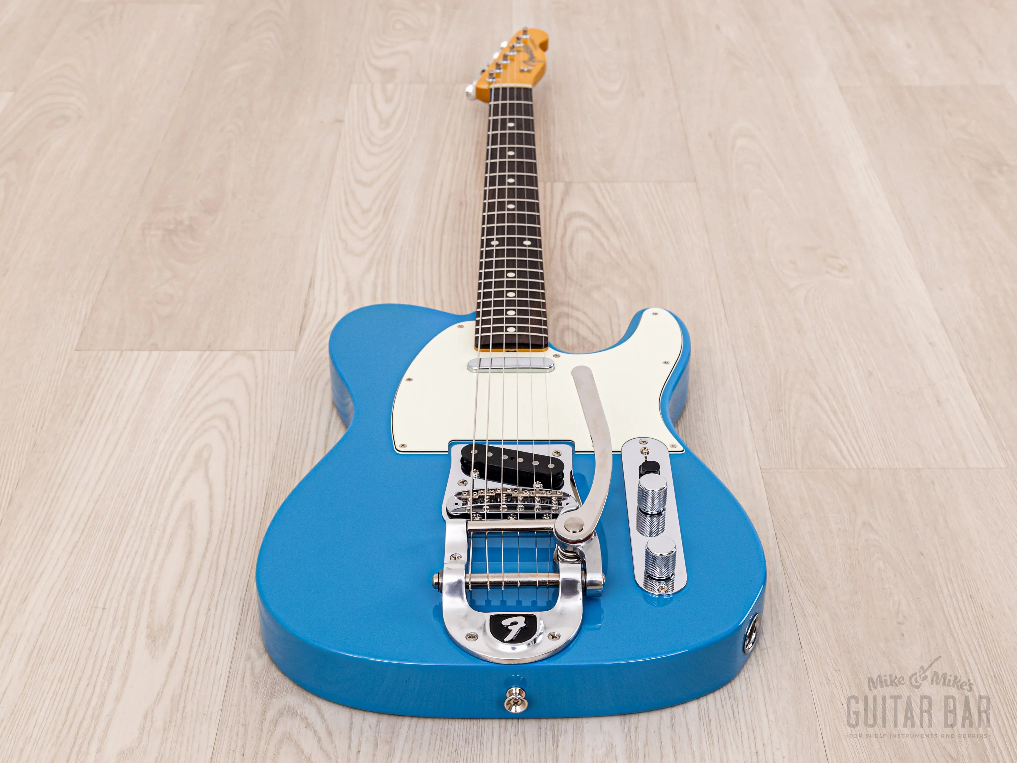 2018 Fender Traditional 60s Telecaster FSR w/ Bigsby B5F California Blue, Japan MIJ - Image 11
