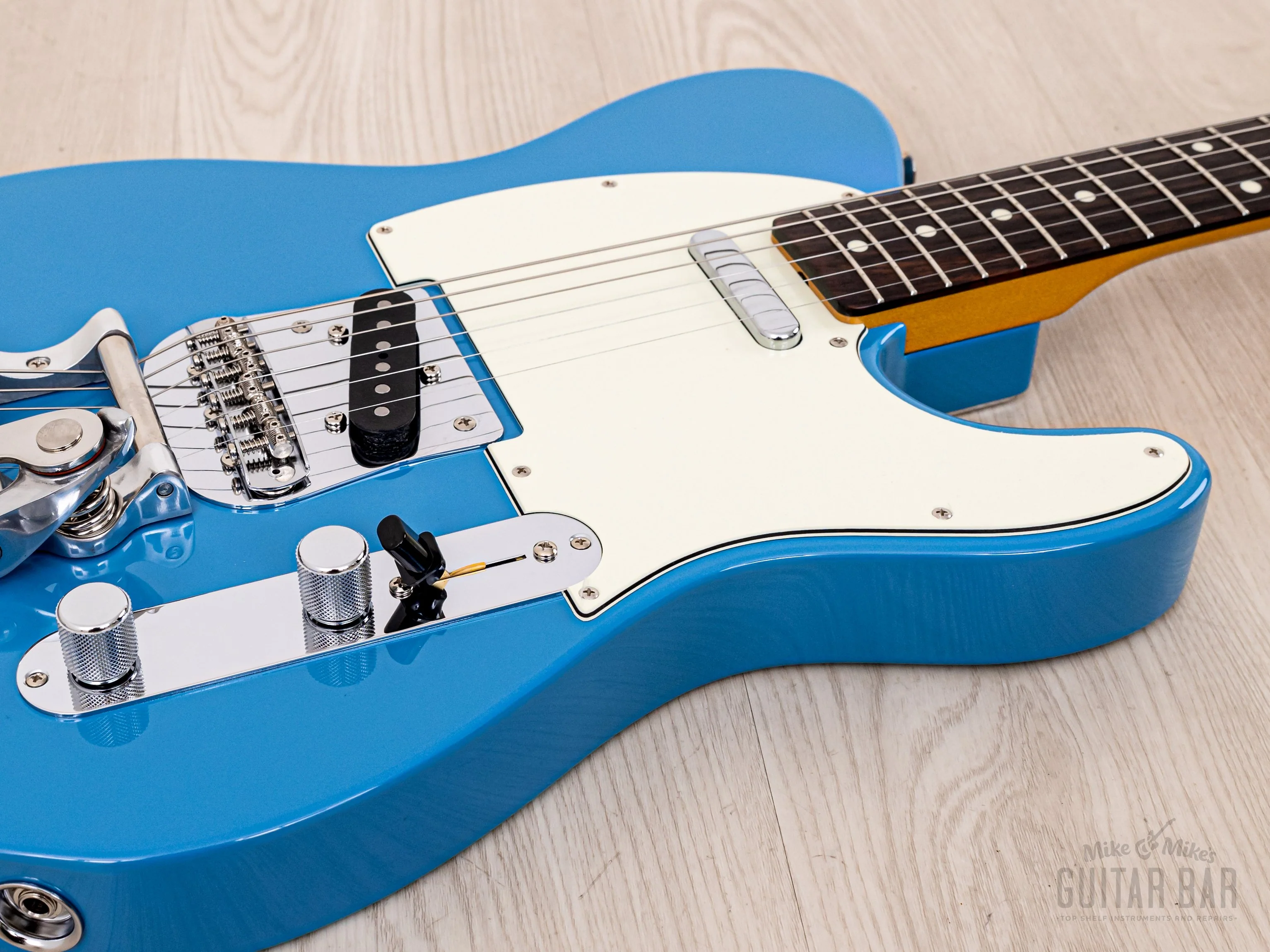 2018 Fender Traditional 60s Telecaster FSR w/ Bigsby B5F California Blue, Japan MIJ - Image 6