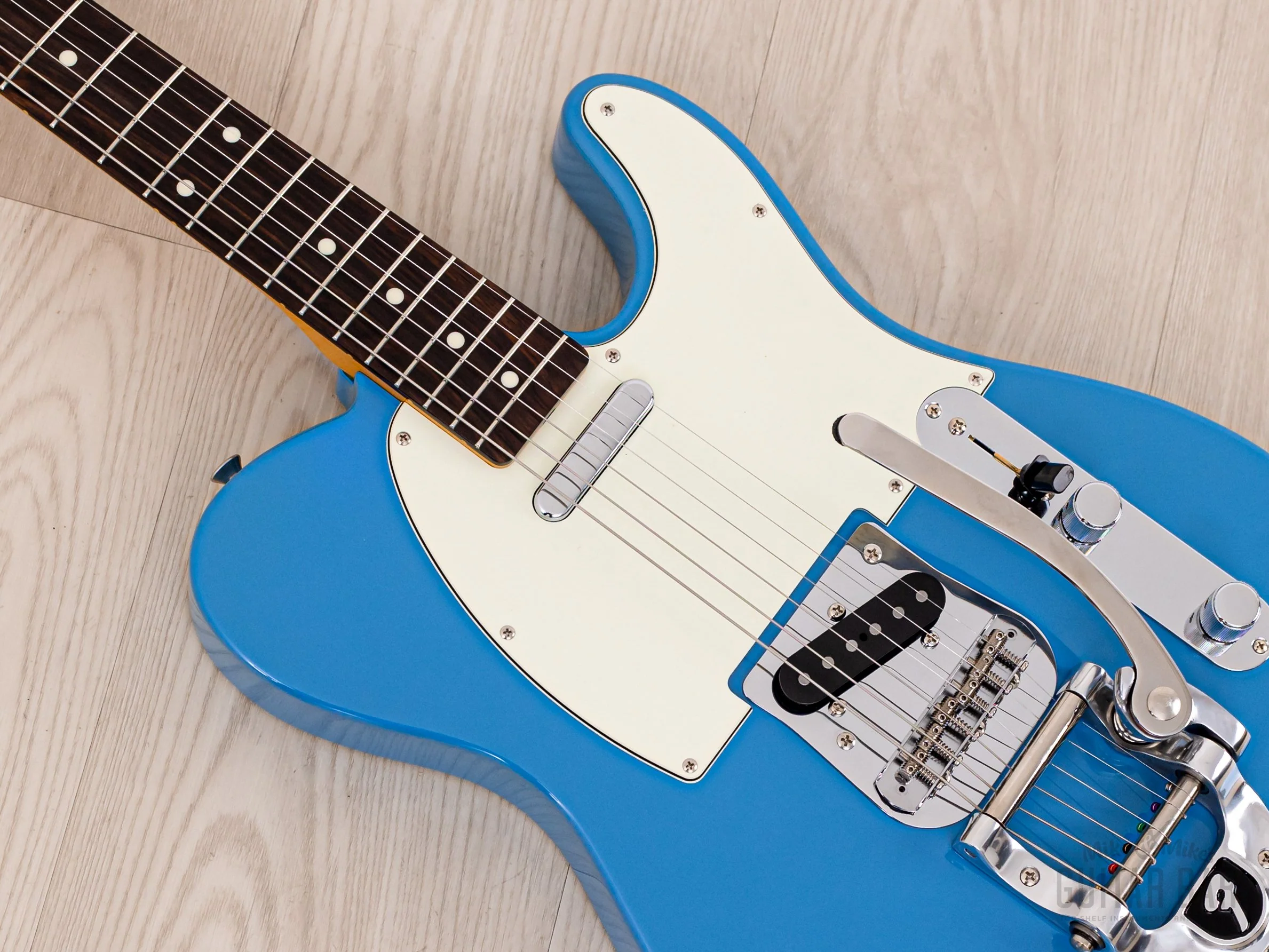 2018 Fender Traditional 60s Telecaster FSR w/ Bigsby B5F California Blue, Japan MIJ - Image 7
