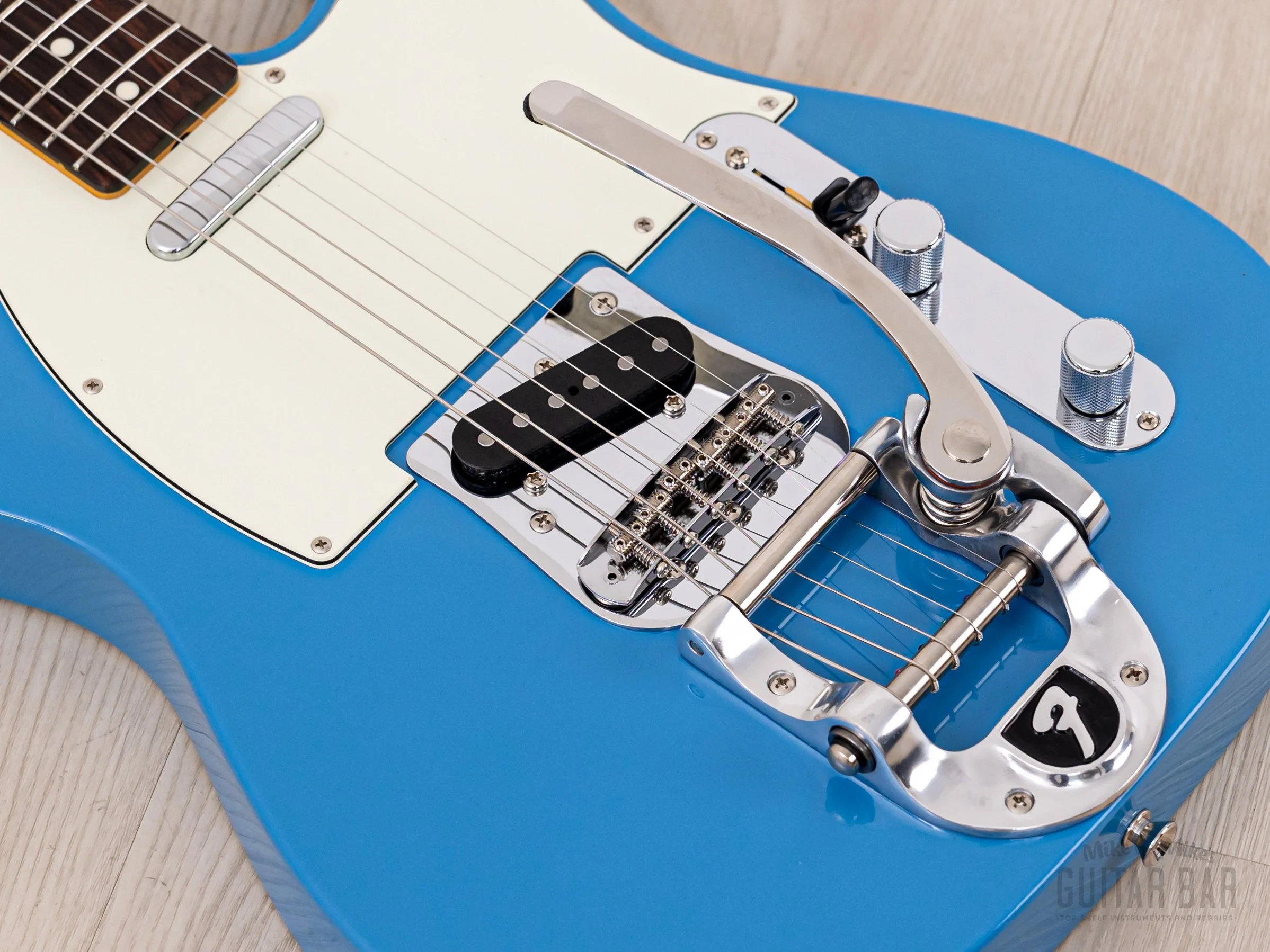 2018 Fender Traditional 60s Telecaster FSR w/ Bigsby B5F California Blue, Japan MIJ - Image 8