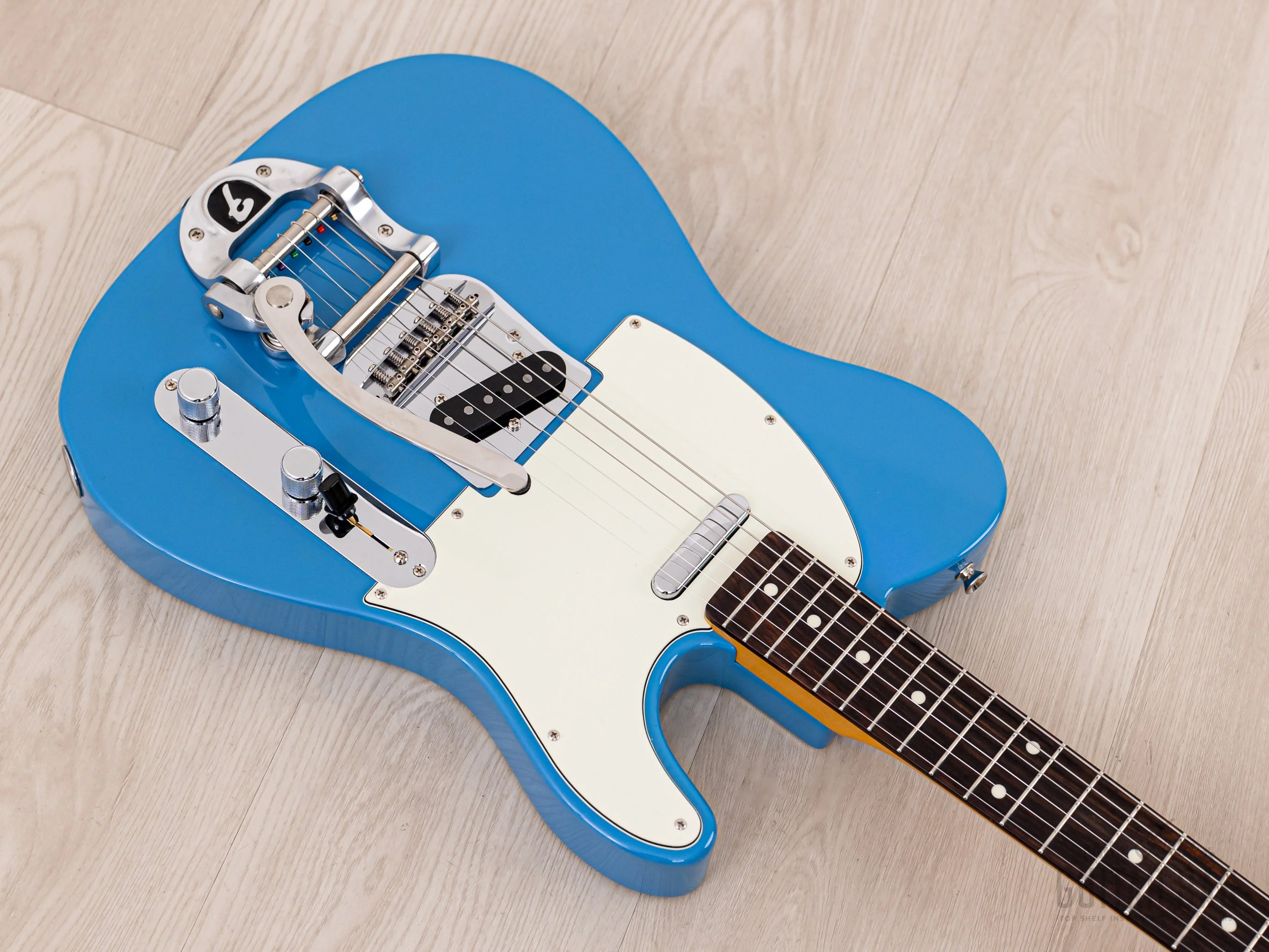 2018 Fender Traditional 60s Telecaster FSR w/ Bigsby B5F California Blue, Japan MIJ - Image 9