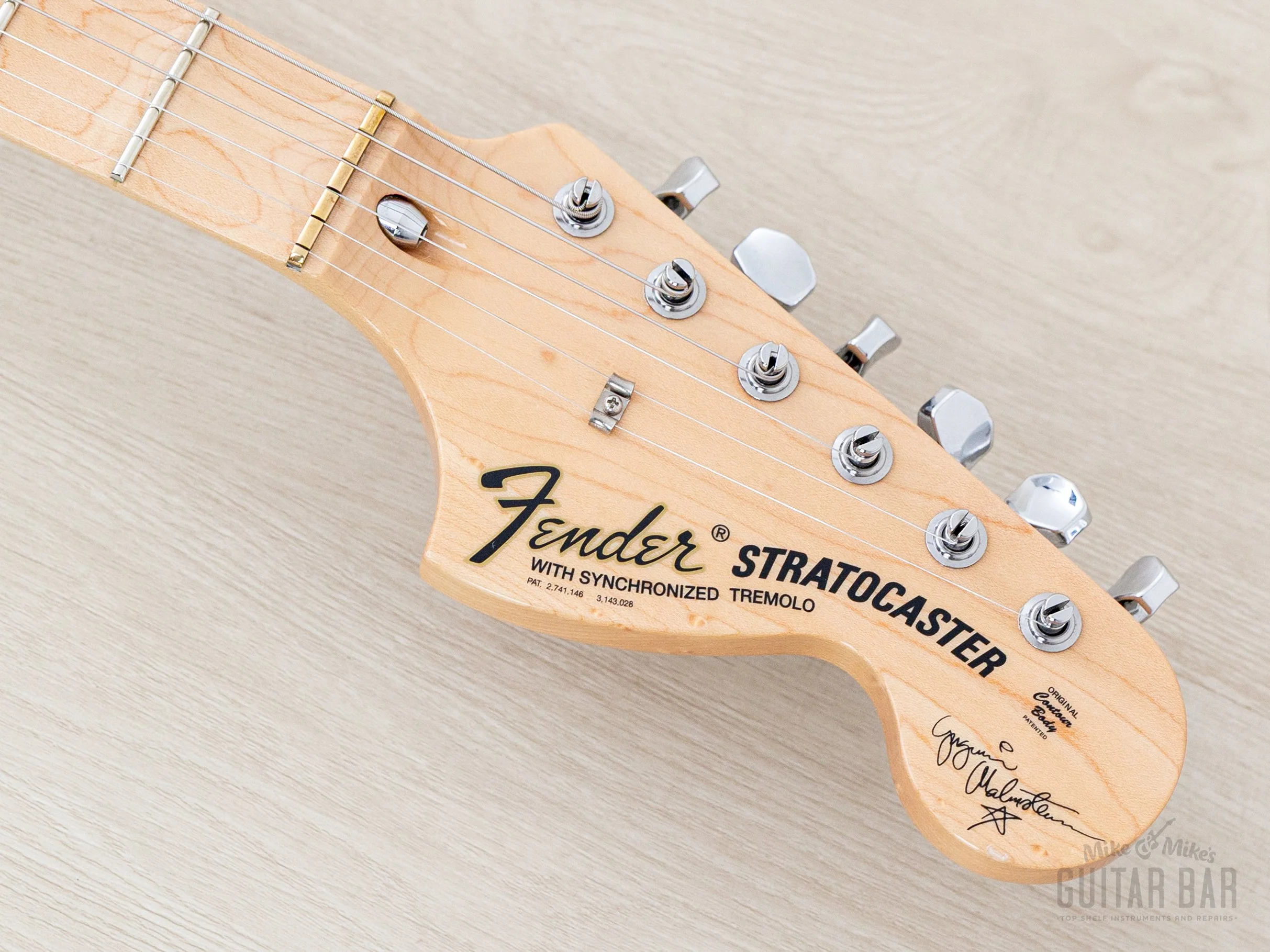 2018 Fender Yngwie Malmsteen Stratocaster Vintage White w/ Seymour Duncan YJM Fury Pickups & Hangtags, Japan MIJ - Image 4
