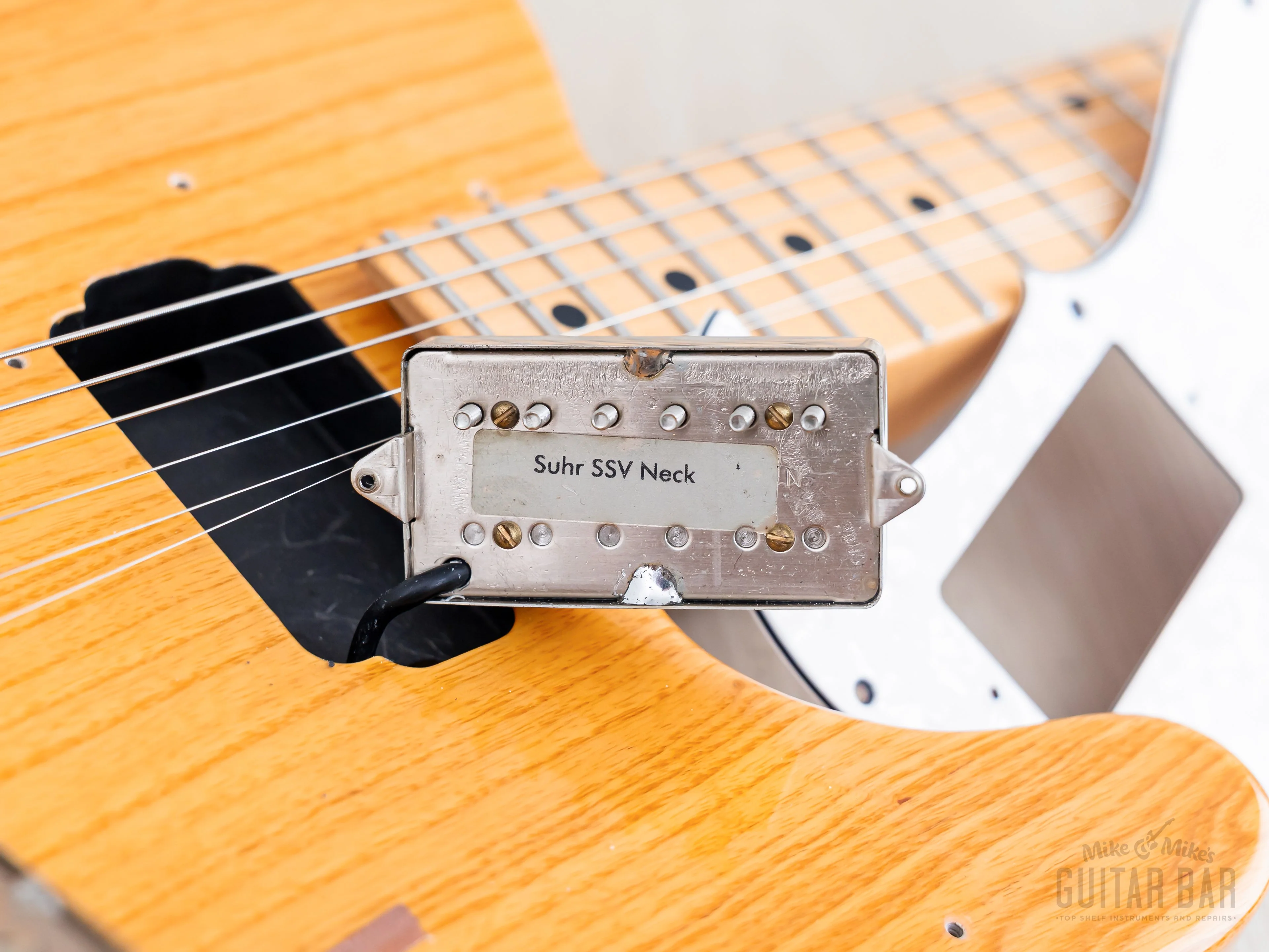 2018 Suhr Alt T Semi-Hollow Guitar Natural w/ SSV Humbuckers, Case - Image 17