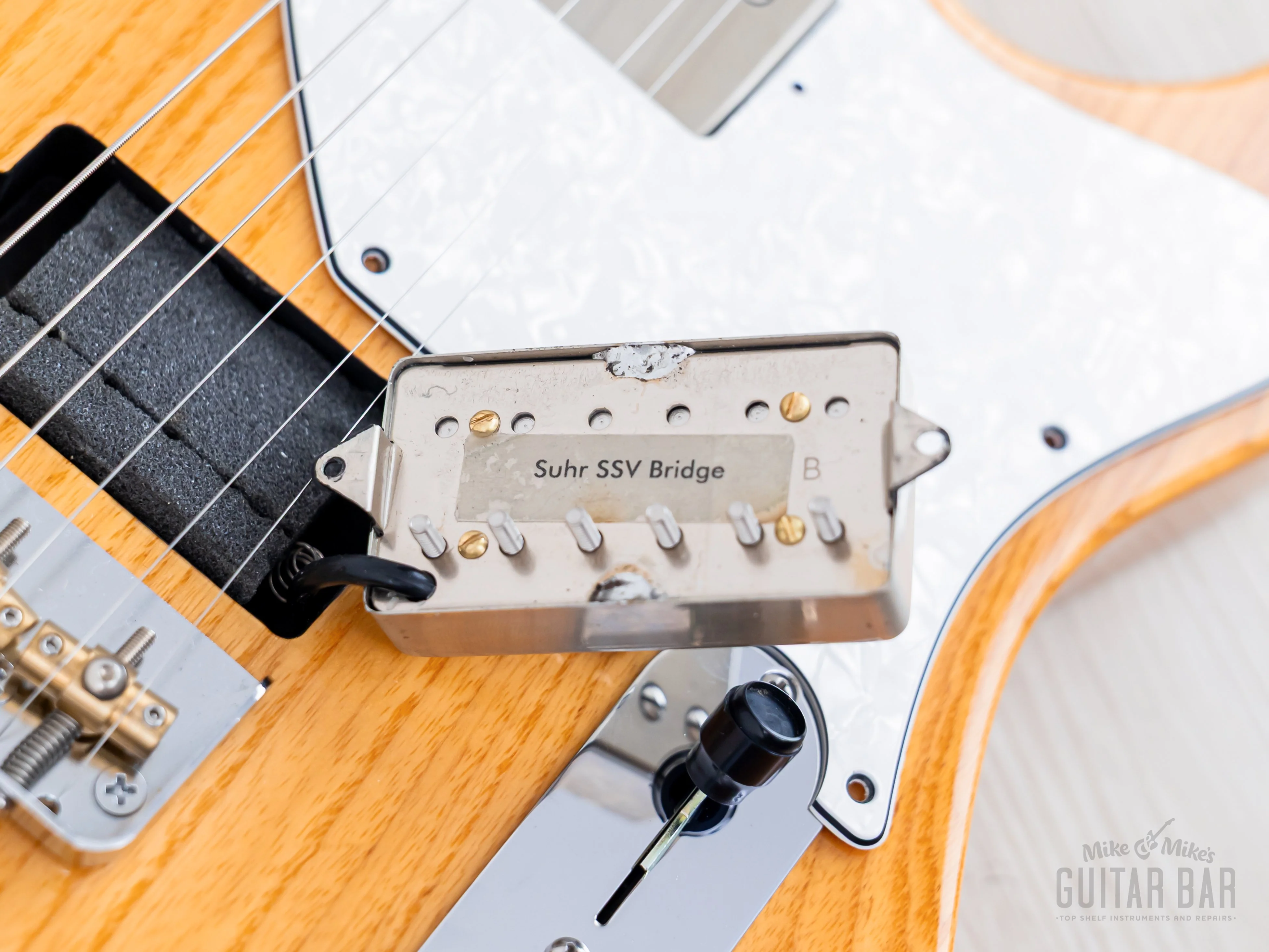 2018 Suhr Alt T Semi-Hollow Guitar Natural w/ SSV Humbuckers, Case - Image 18