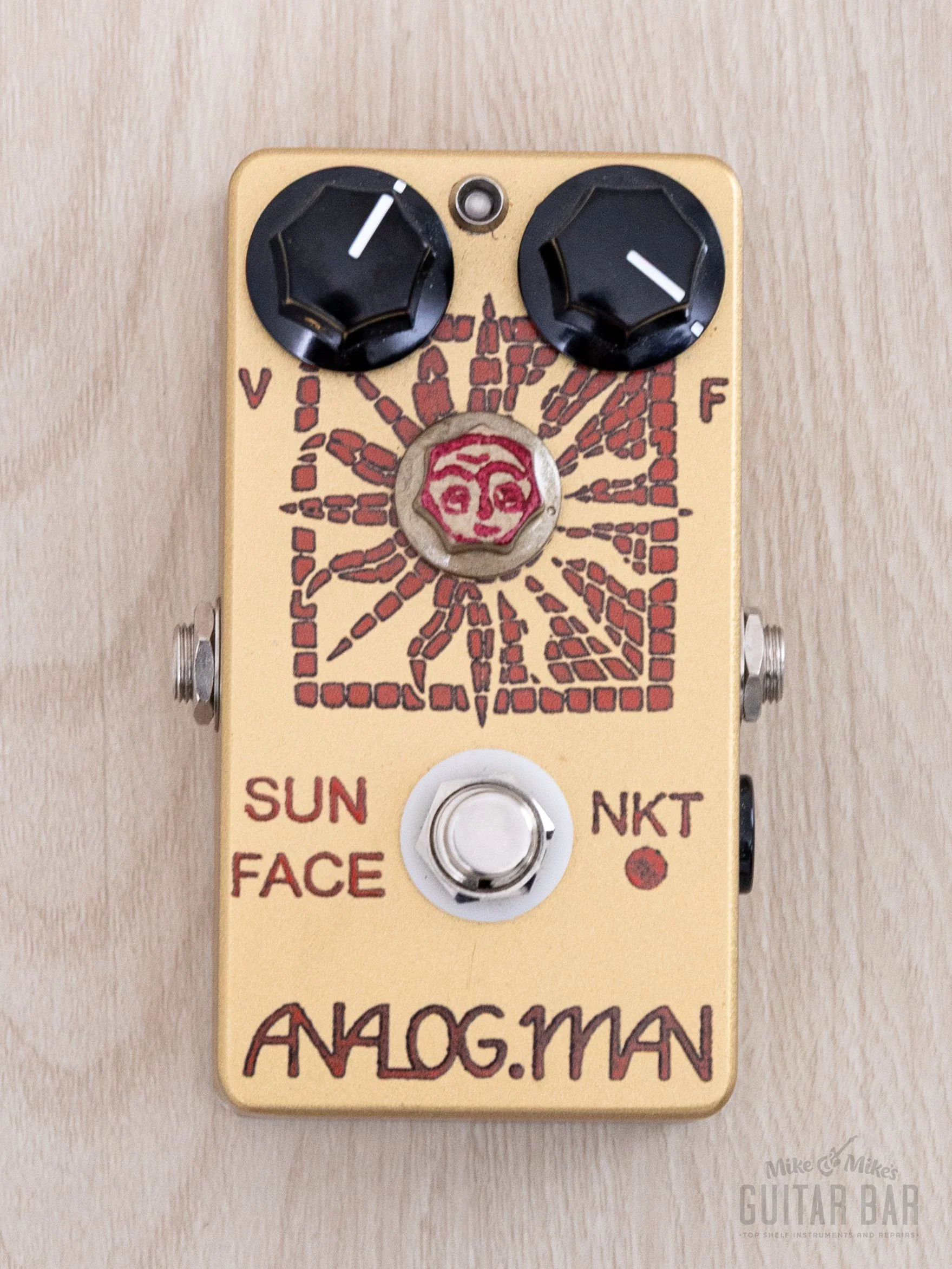 2019 AnalogMan Sun Face Red Dot NKT Germanium Fuzz w/ Box & Paperwork - Image 2